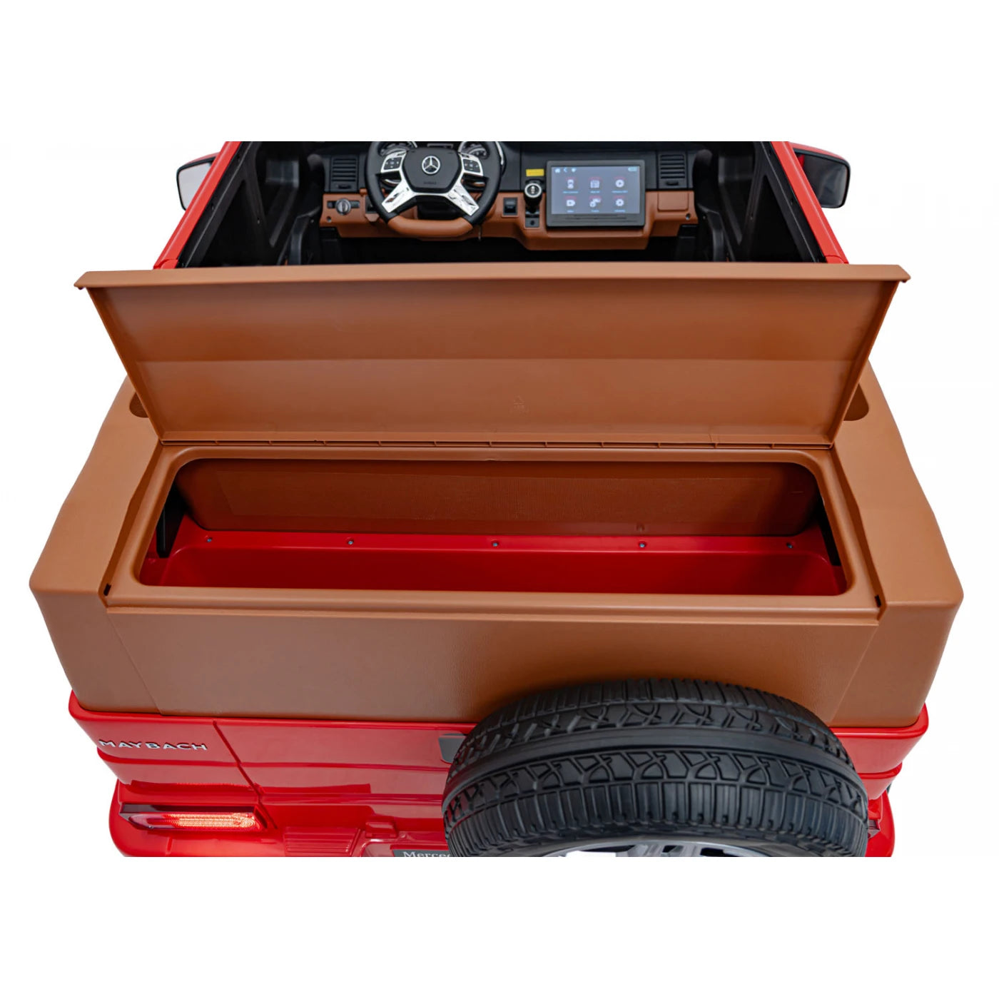 MERCEDES MAYBACH G650 RED STRONG 24v