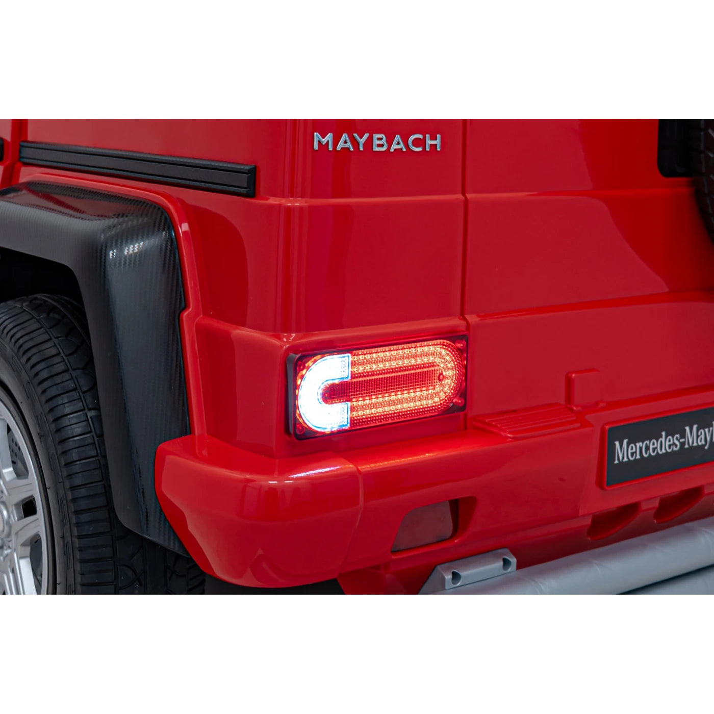 MERCEDES MAYBACH G650 RED STRONG 24v