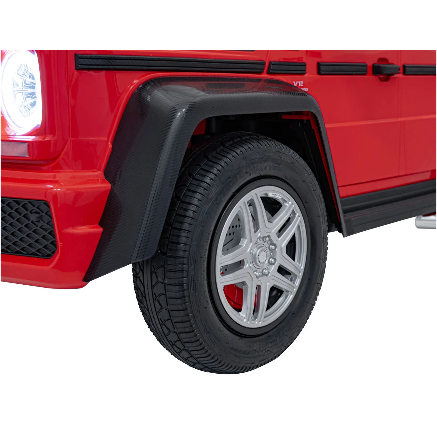 MERCEDES MAYBACH G650 RED STRONG 24v