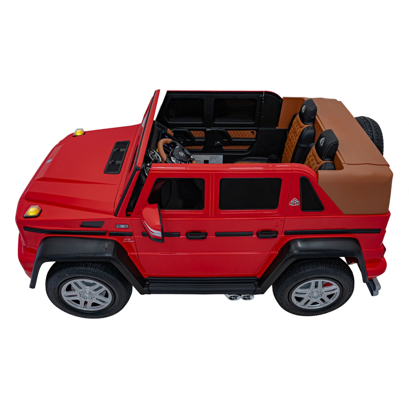 MERCEDES MAYBACH G650 RED STRONG 24v