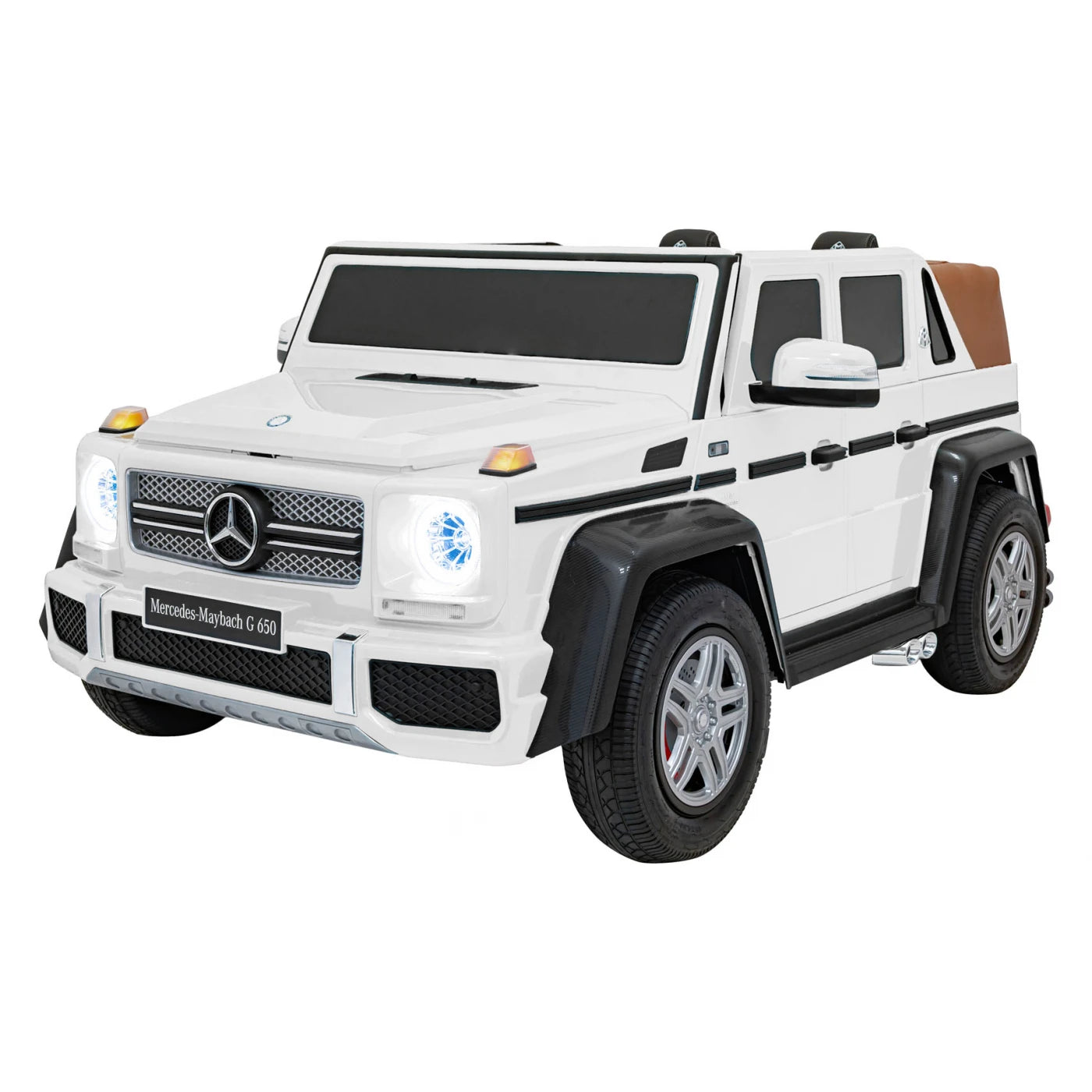 MERCEDES MAYBACH G650 STRONG WHITE 24v