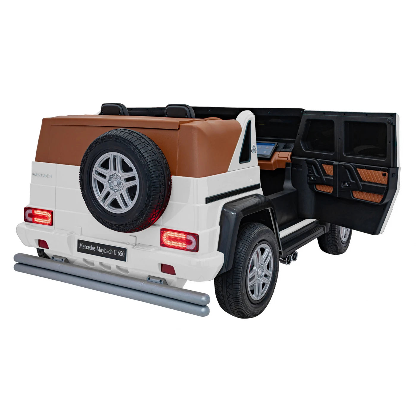 MERCEDES MAYBACH G650 STRONG WHITE 24v