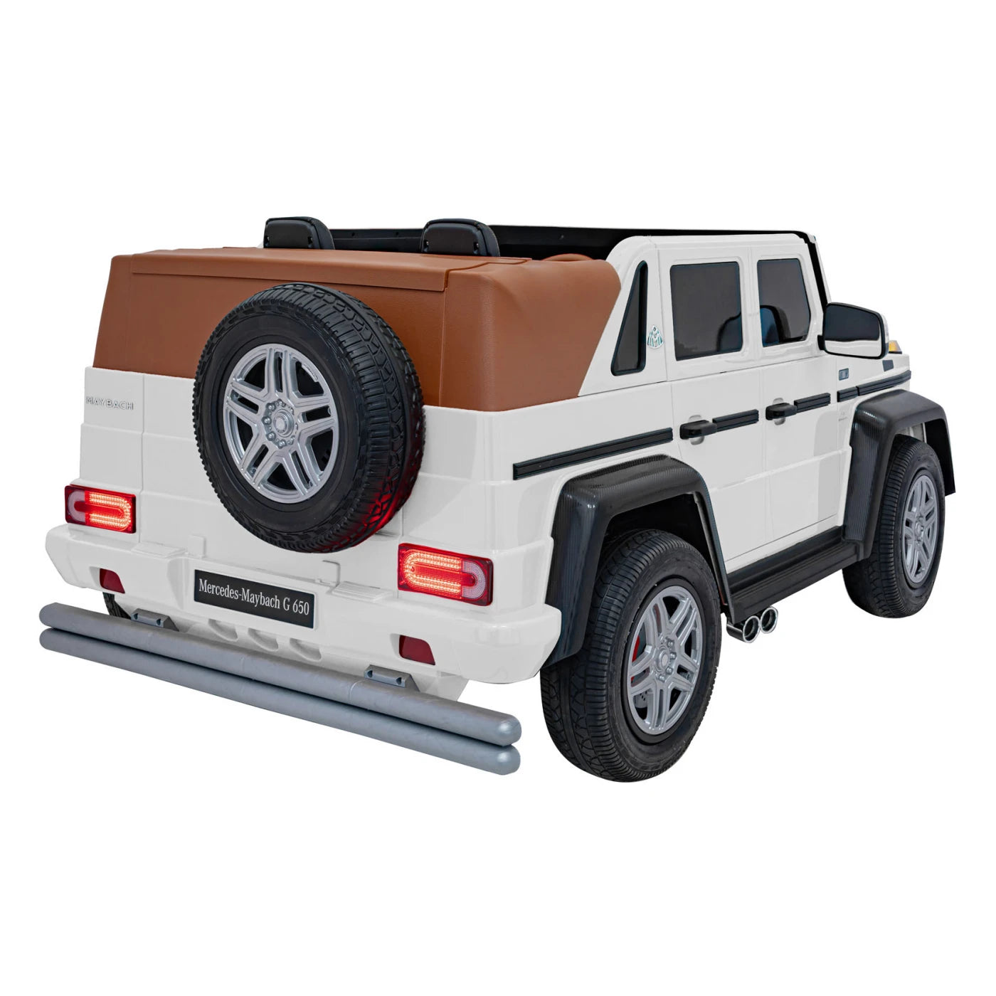 MERCEDES MAYBACH G650 STRONG WHITE 24v