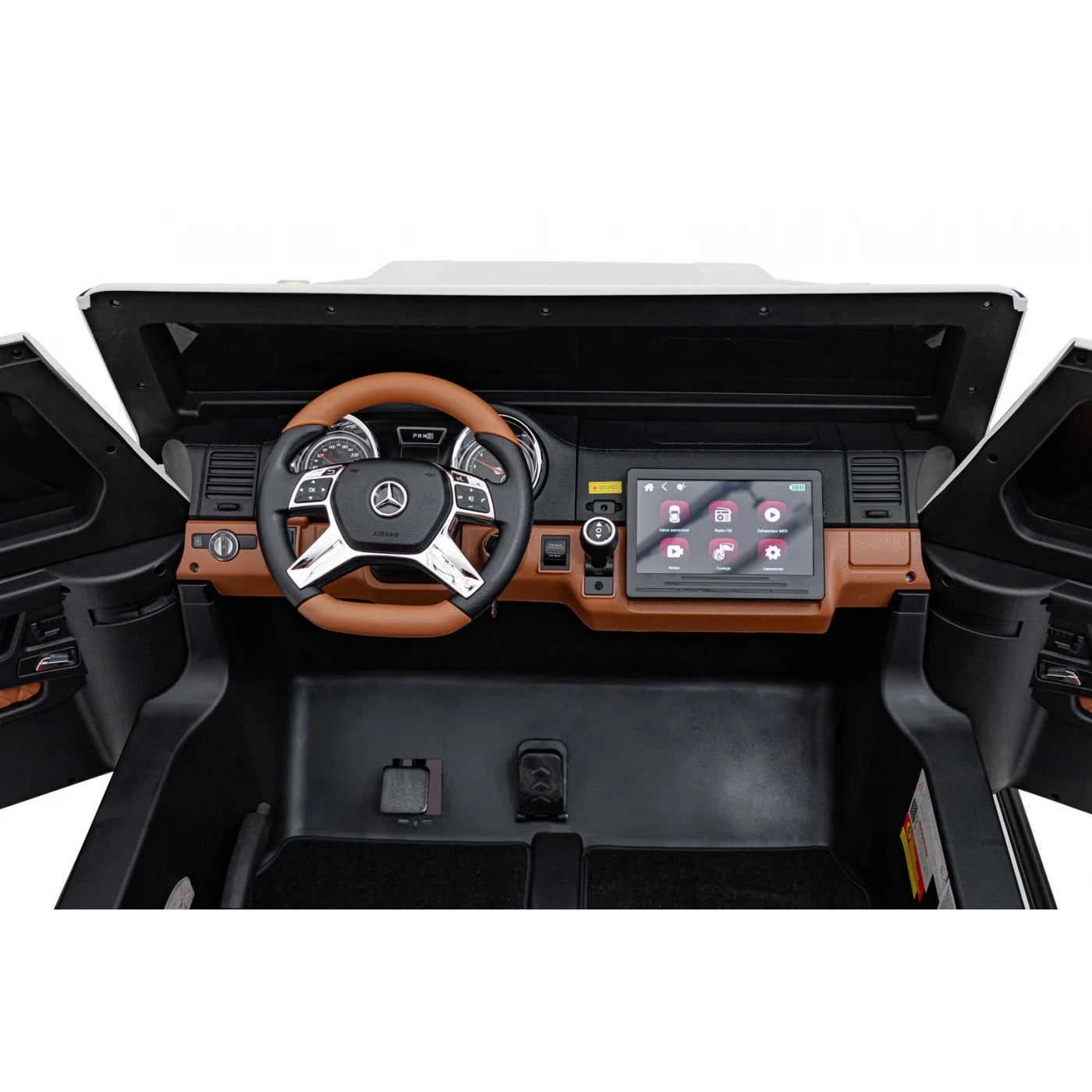 MERCEDES MAYBACH G650 STRONG WHITE 24v