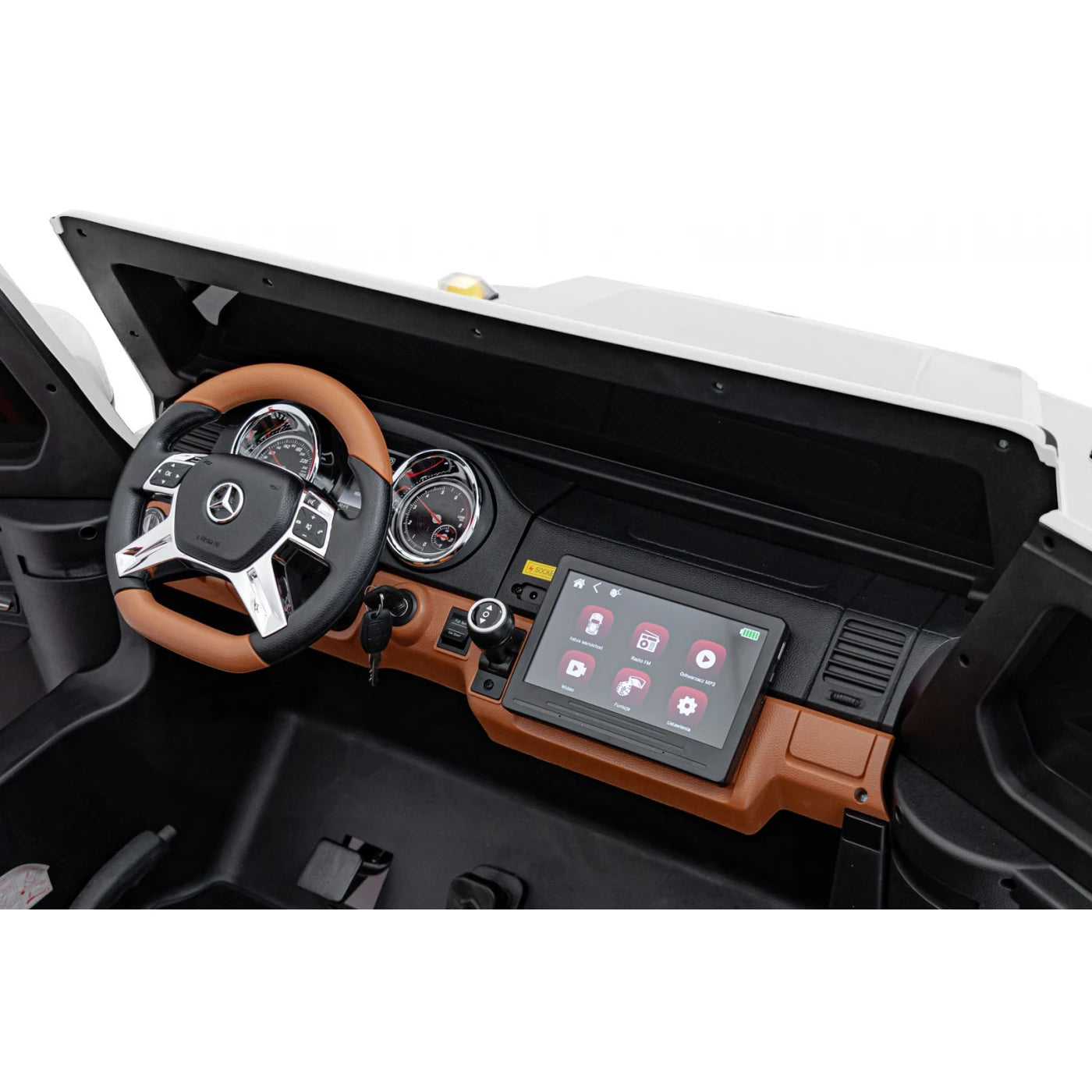 MERCEDES MAYBACH G650 STRONG WHITE 24v