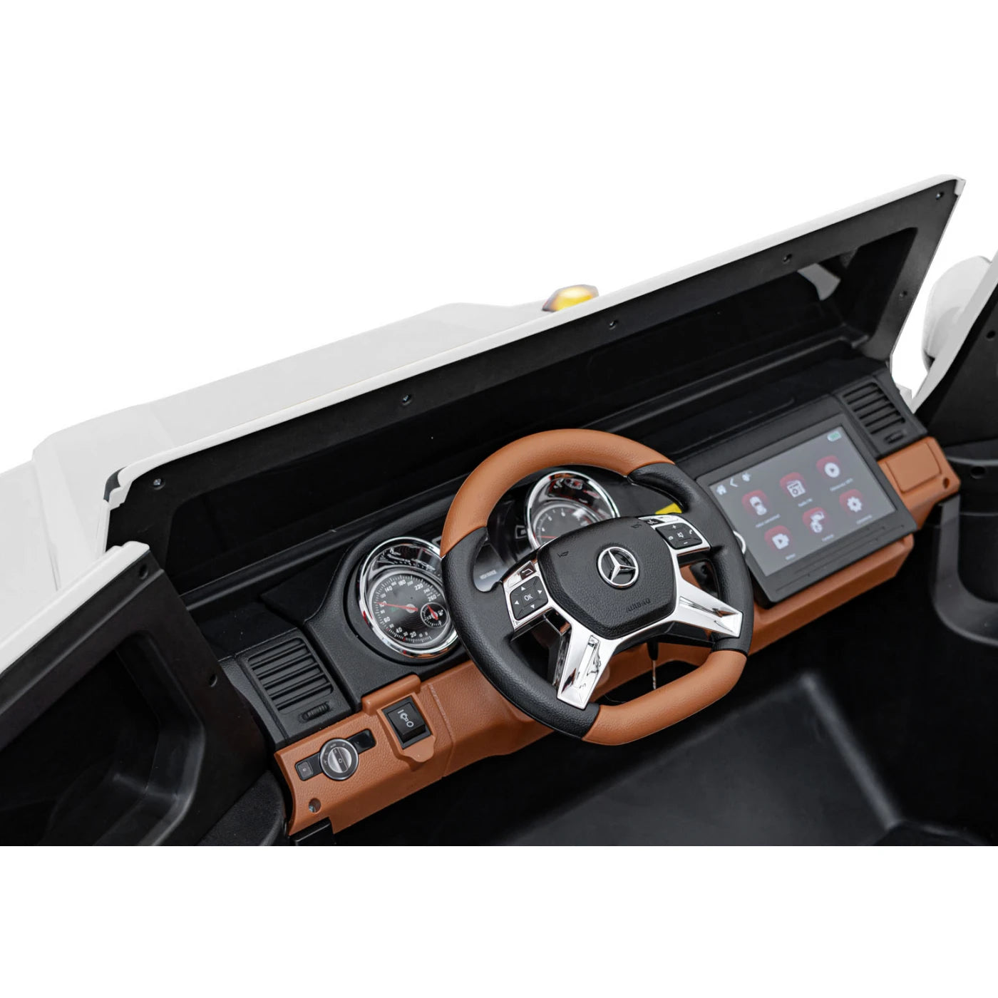 MERCEDES MAYBACH G650 STRONG WHITE 24v