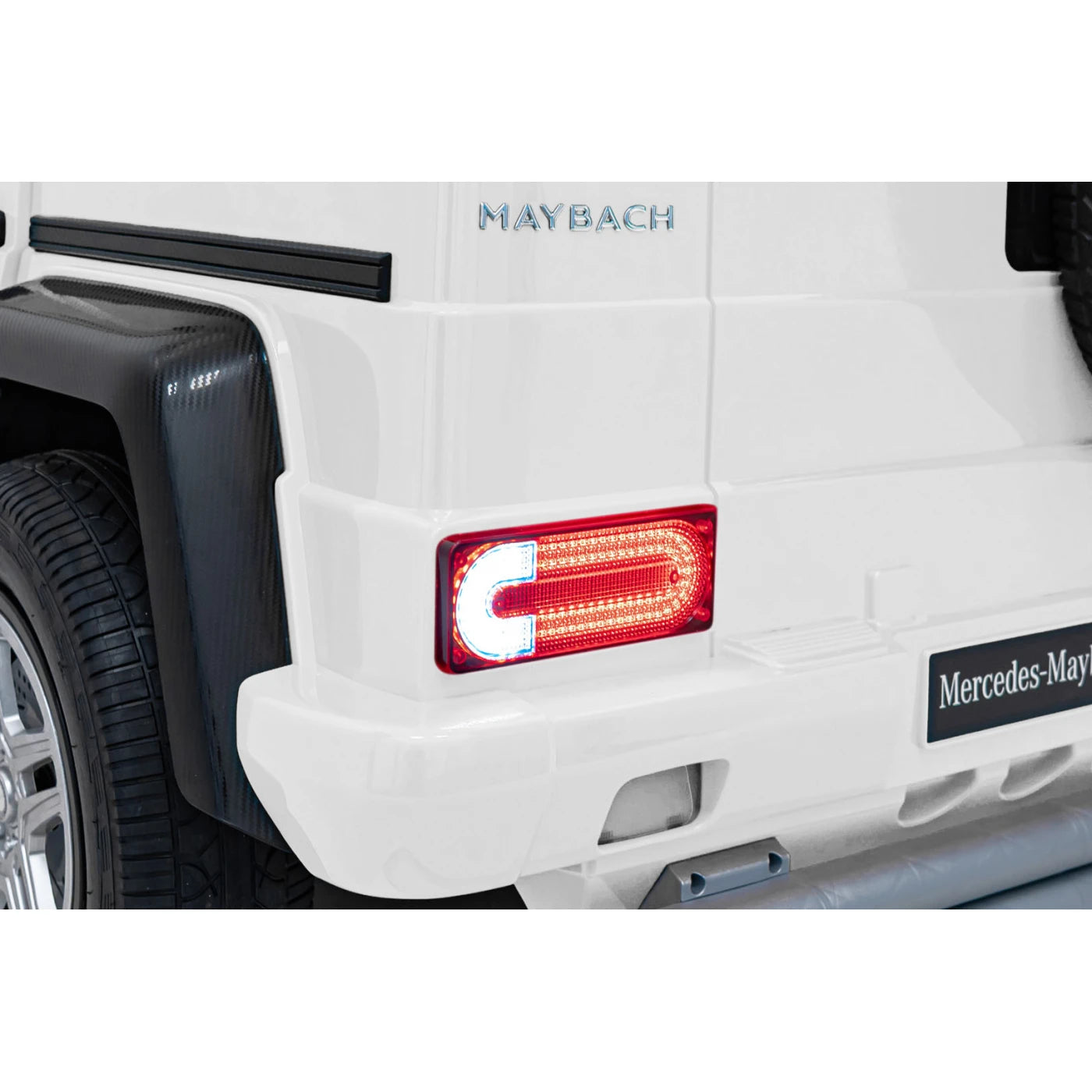MERCEDES MAYBACH G650 STRONG WHITE 24v