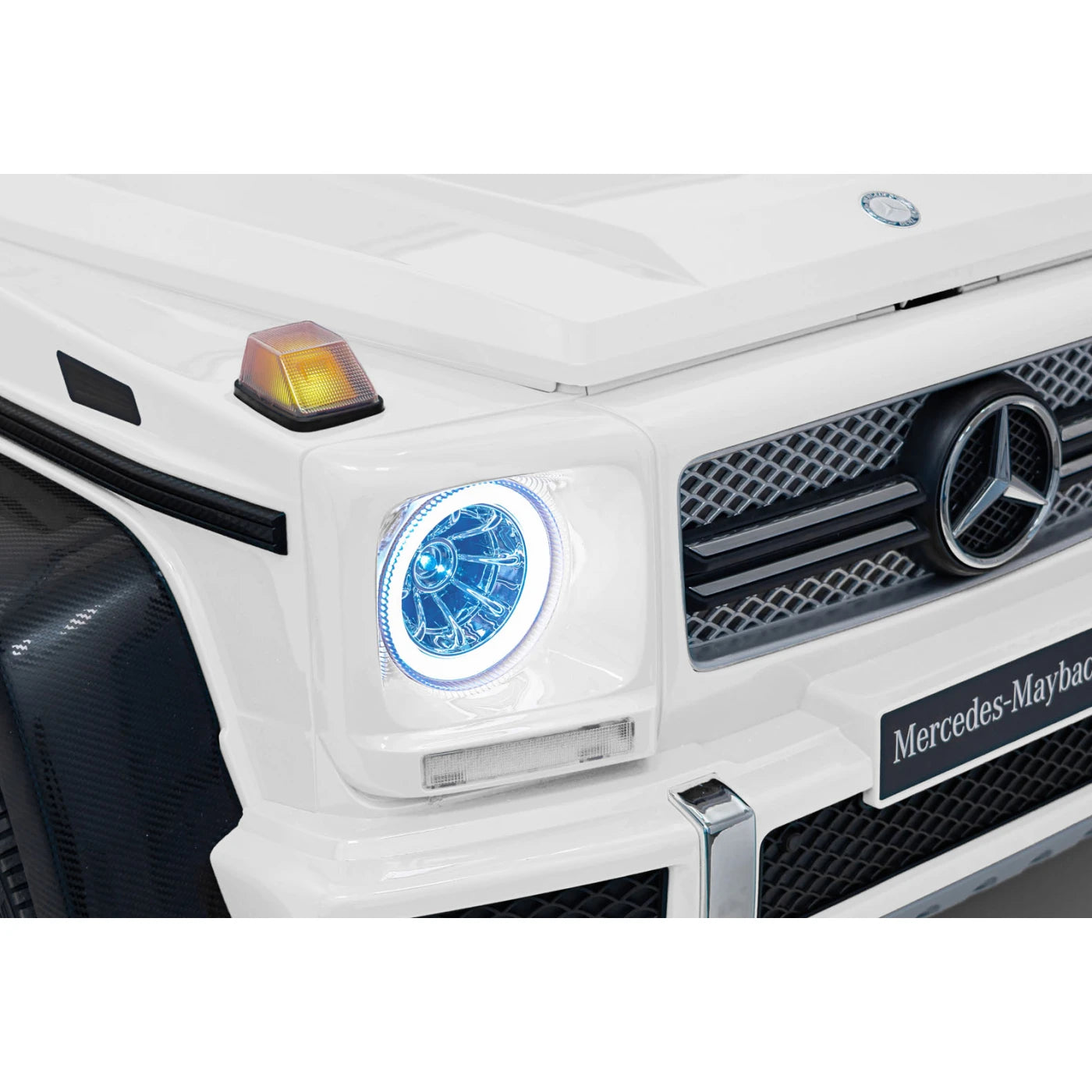 MERCEDES MAYBACH G650 STRONG WHITE 24v