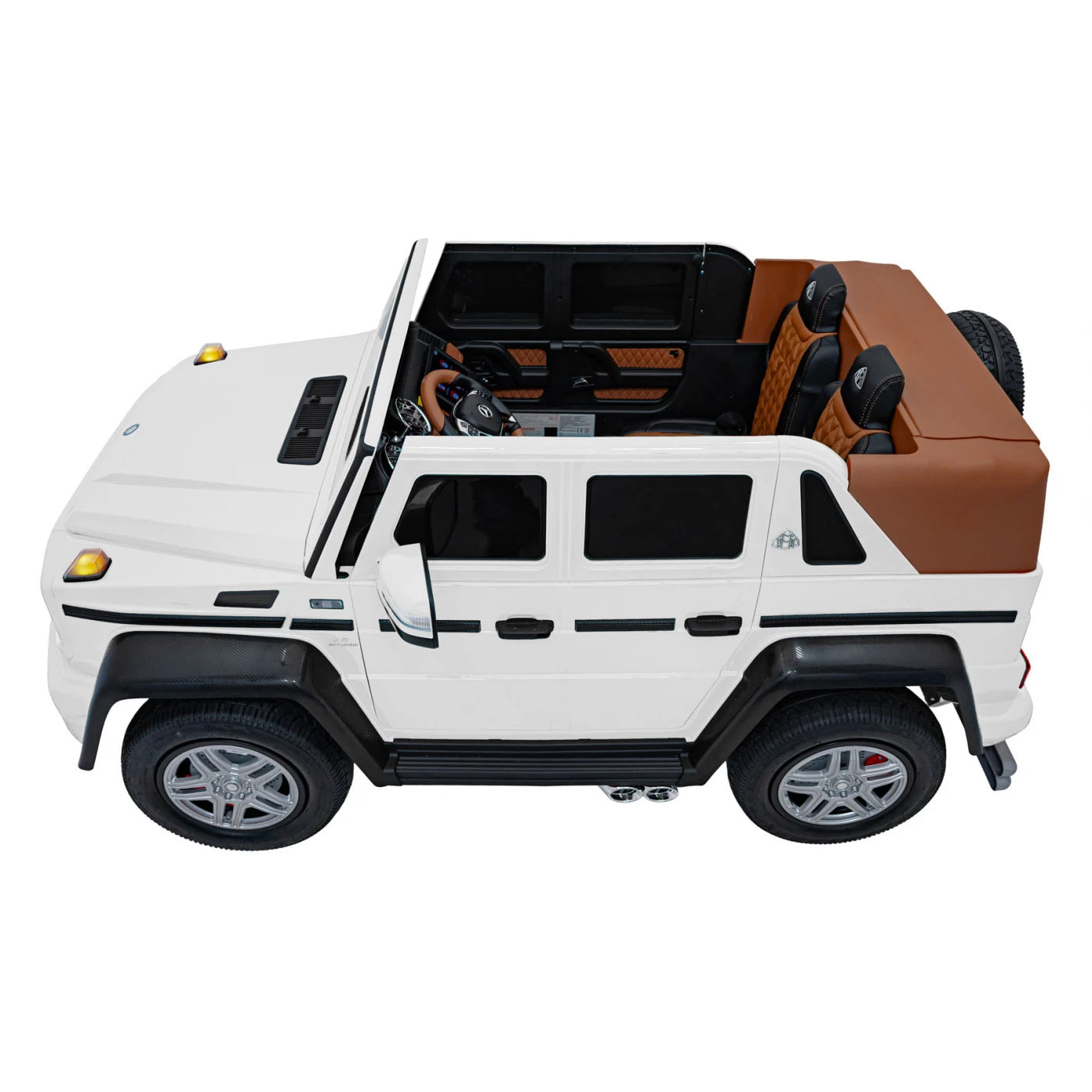 MERCEDES MAYBACH G650 STRONG WHITE 24v