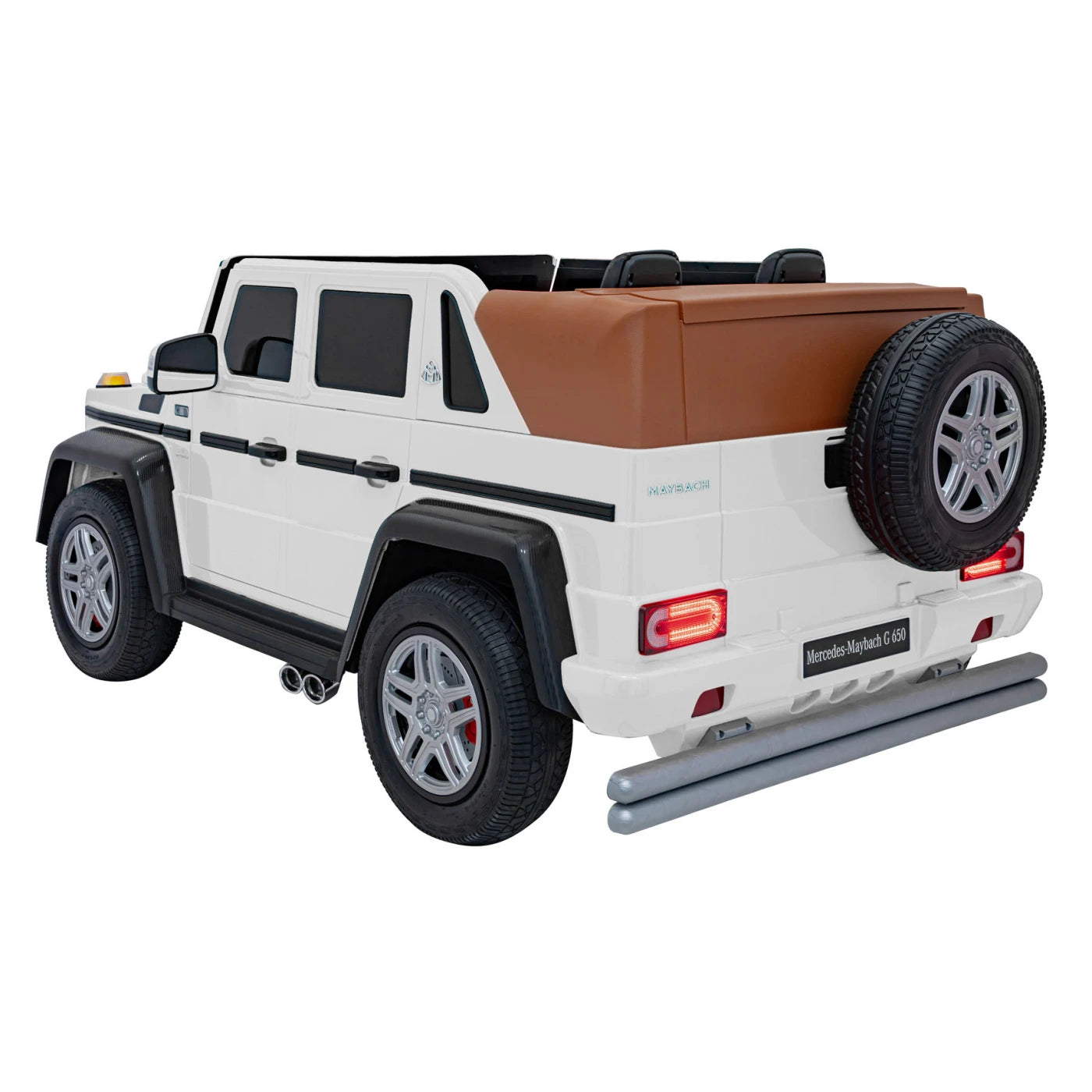 MERCEDES MAYBACH G650 STRONG WHITE 24v