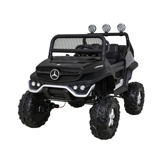 MERCEDES UNIMOG 4x4 BLACK 12v