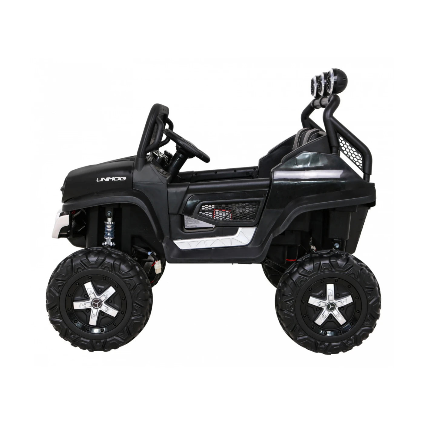 MERCEDES UNIMOG 4x4 BLACK 12v