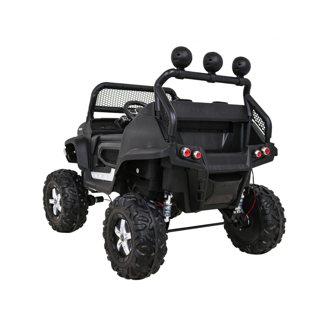 MERCEDES UNIMOG 4x4 BLACK 12v