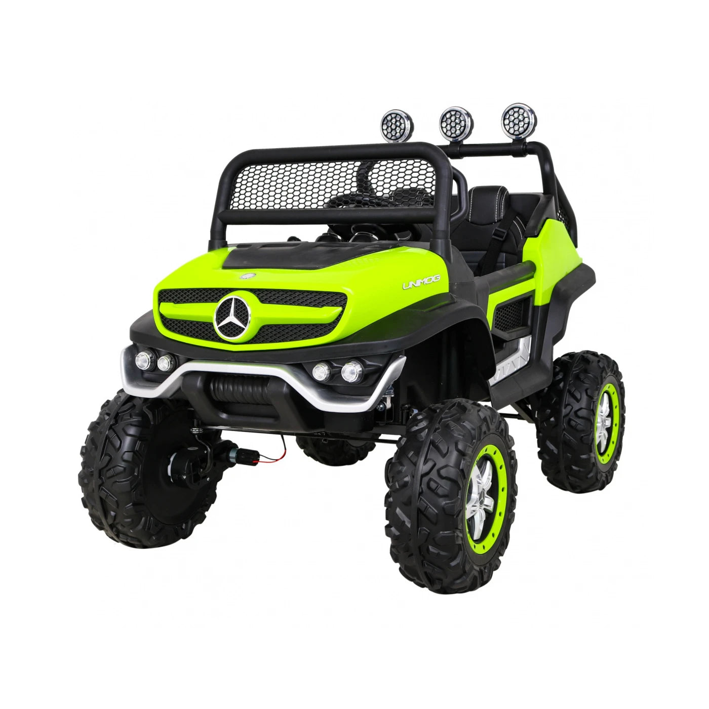 MERCEDES UNIMOG 4x4 GREEN 12v