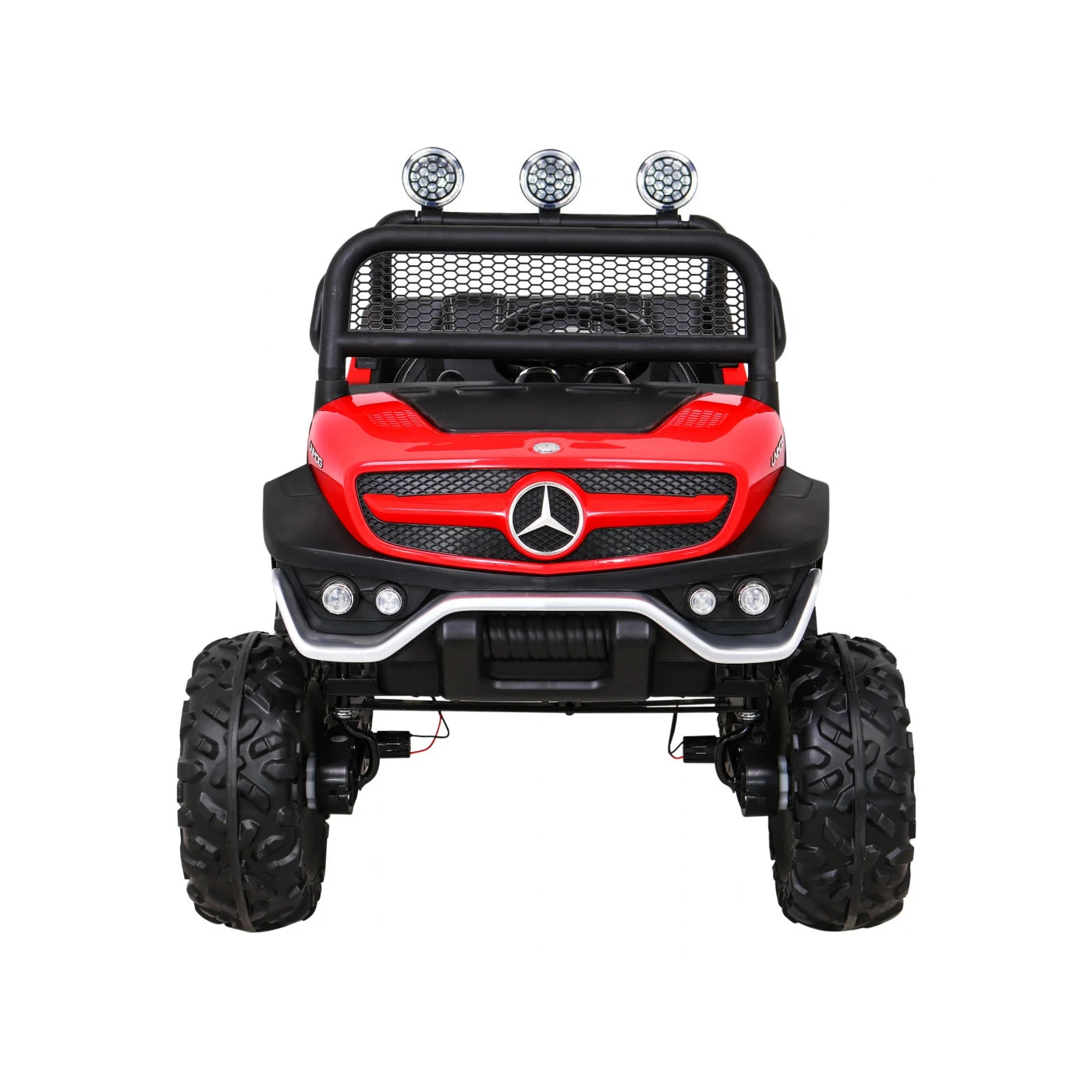 MERCEDES UNIMOG 4x4 RED 12v