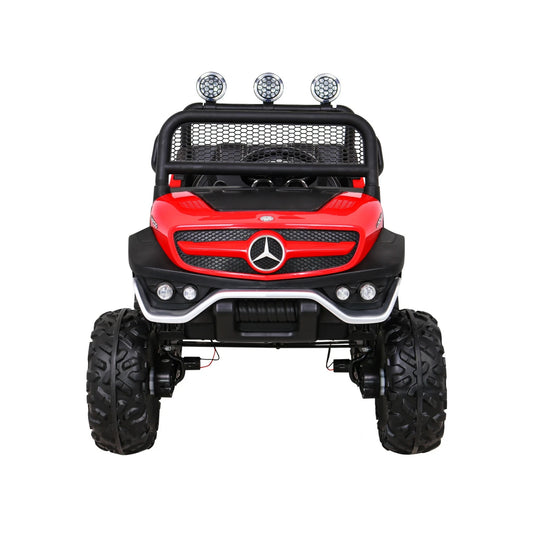 MERCEDES UNIMOG 4x4 RED 12v