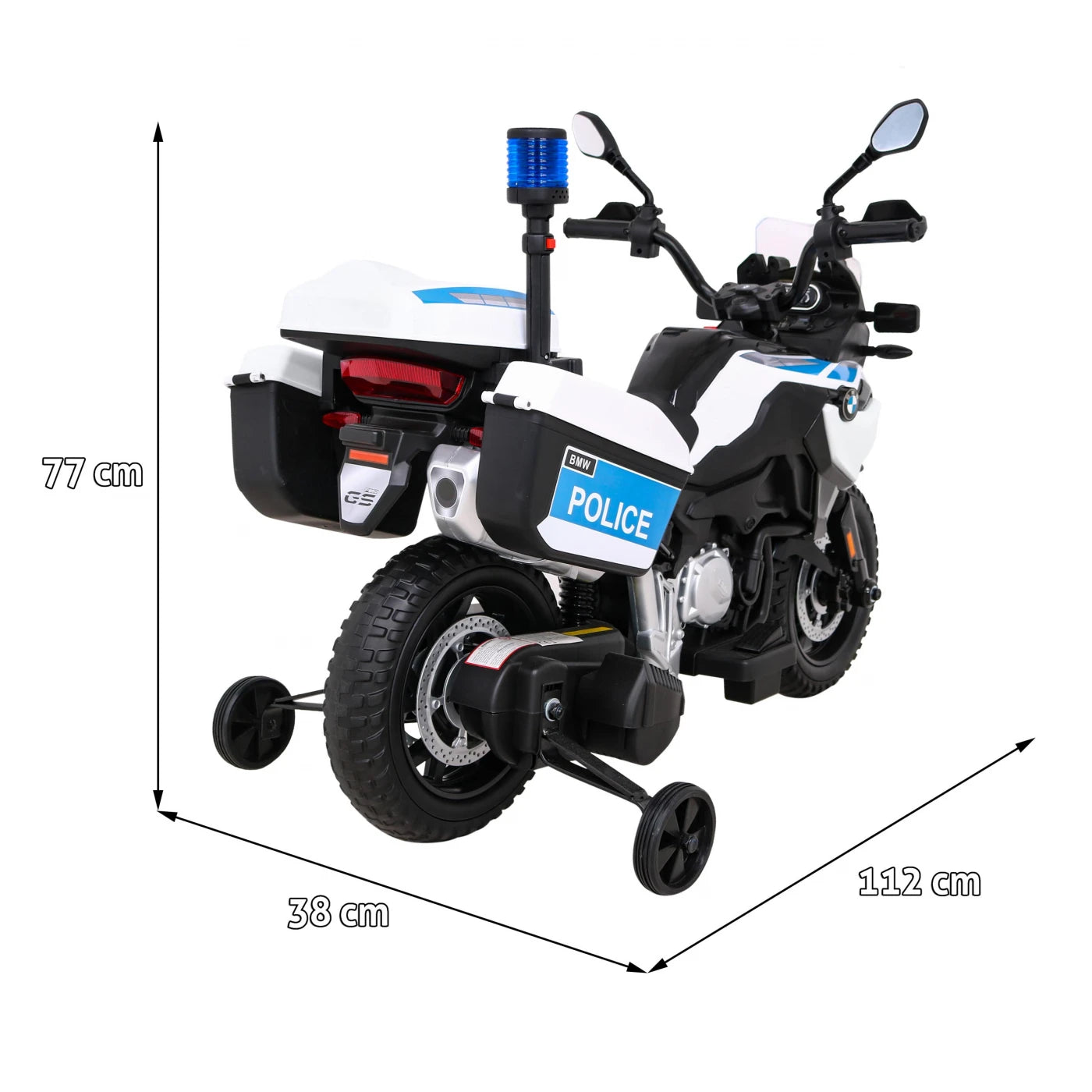 MOTO BMW F850 GS POLICE 12V