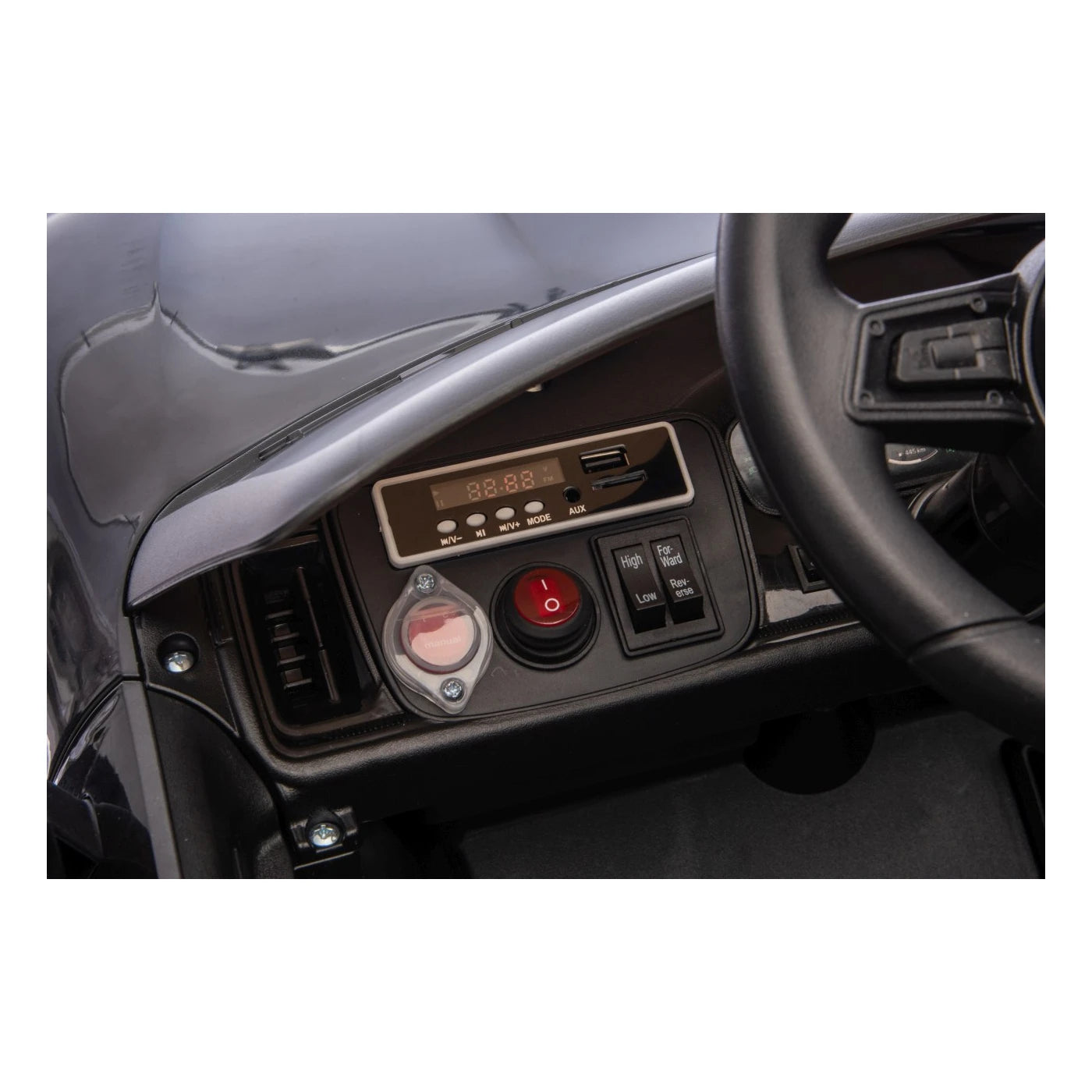 PORSCHE CAYENNE BLACK 12v