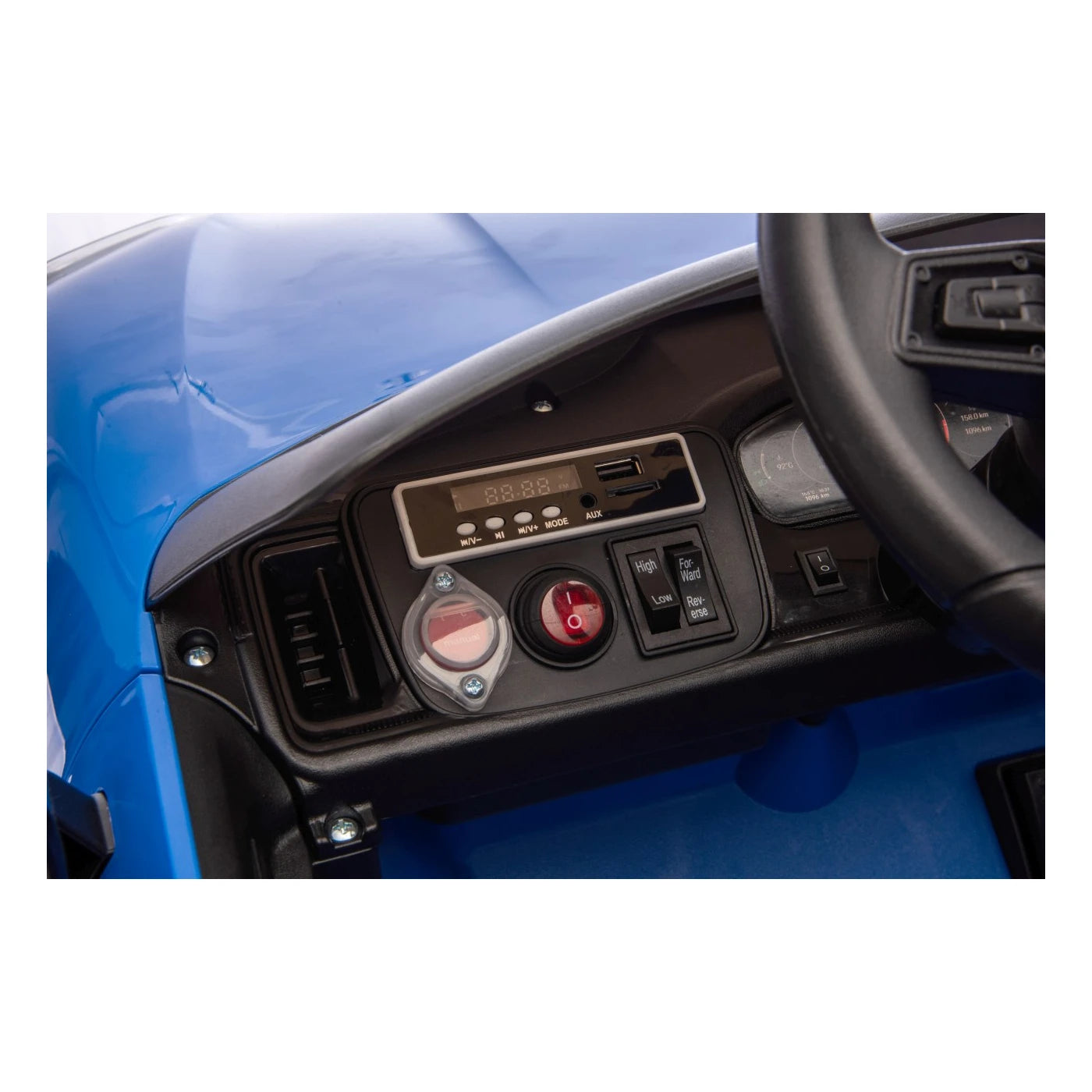 PORSCHE CAYENNE BLUE 12v