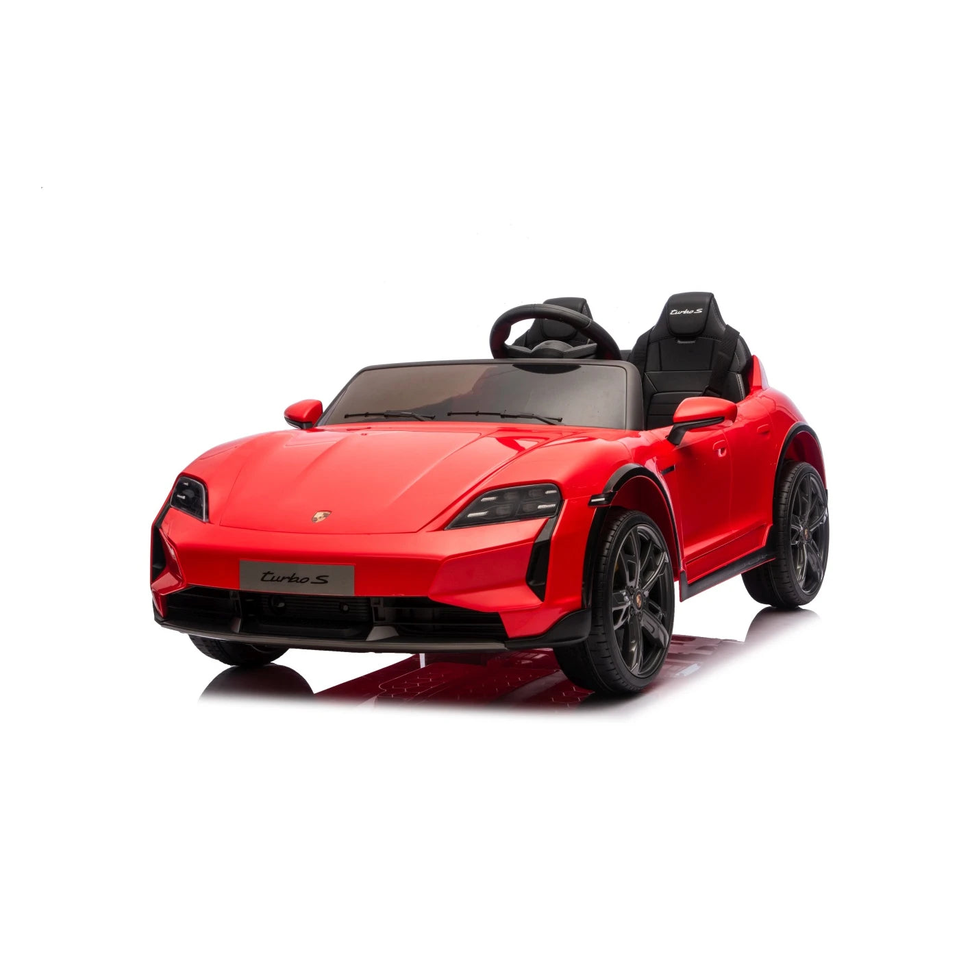 PORSCHE TAYCAN TURBO S RED 24v