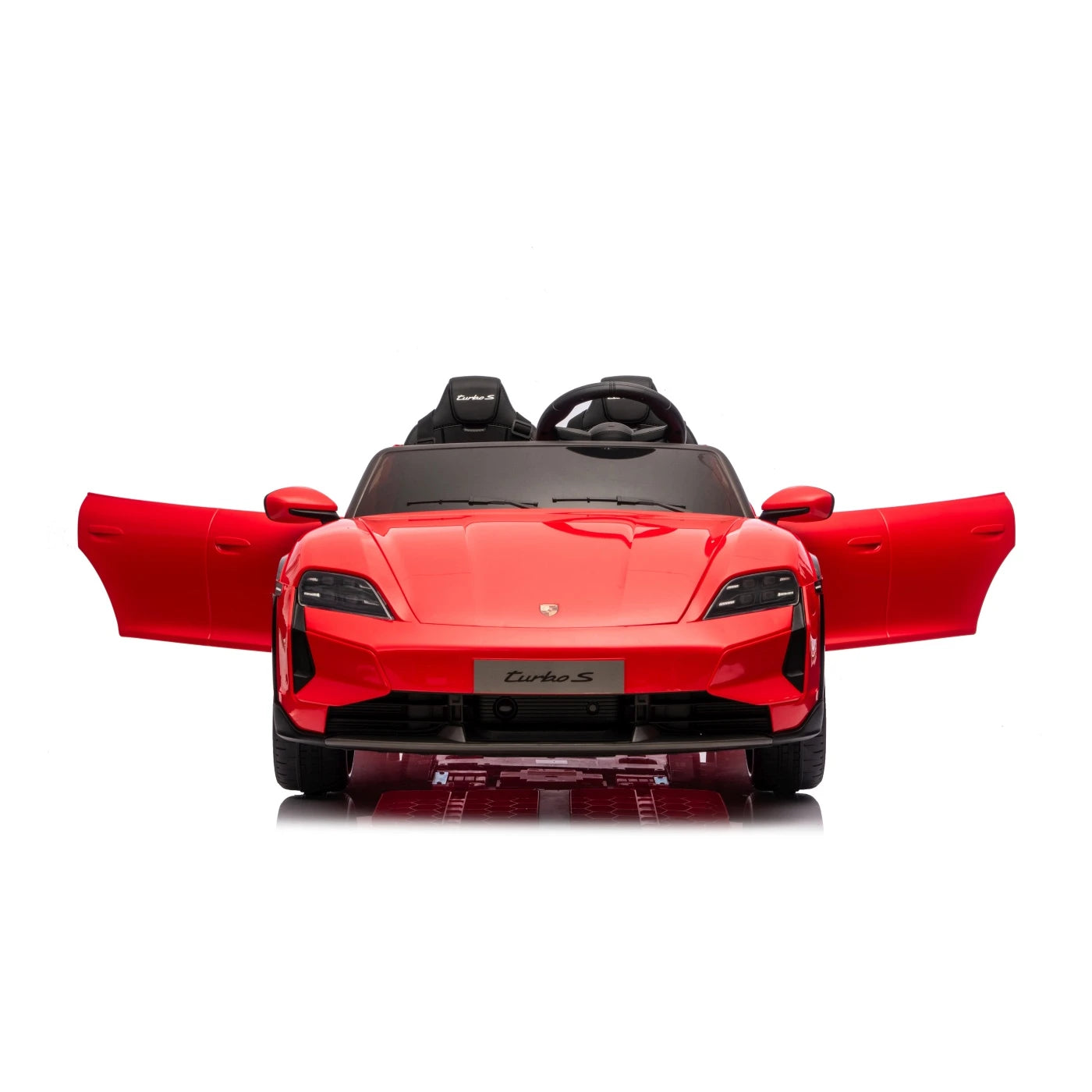 PORSCHE TAYCAN TURBO S RED 24v