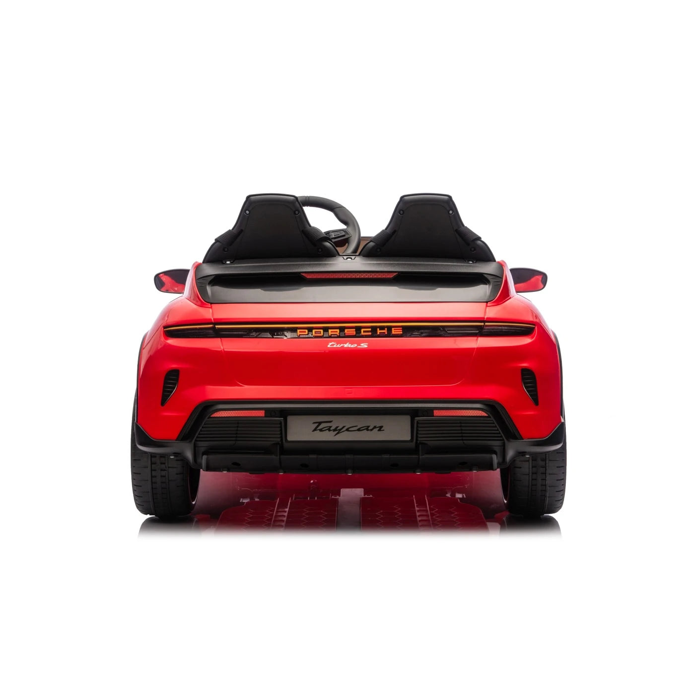PORSCHE TAYCAN TURBO S RED 24v