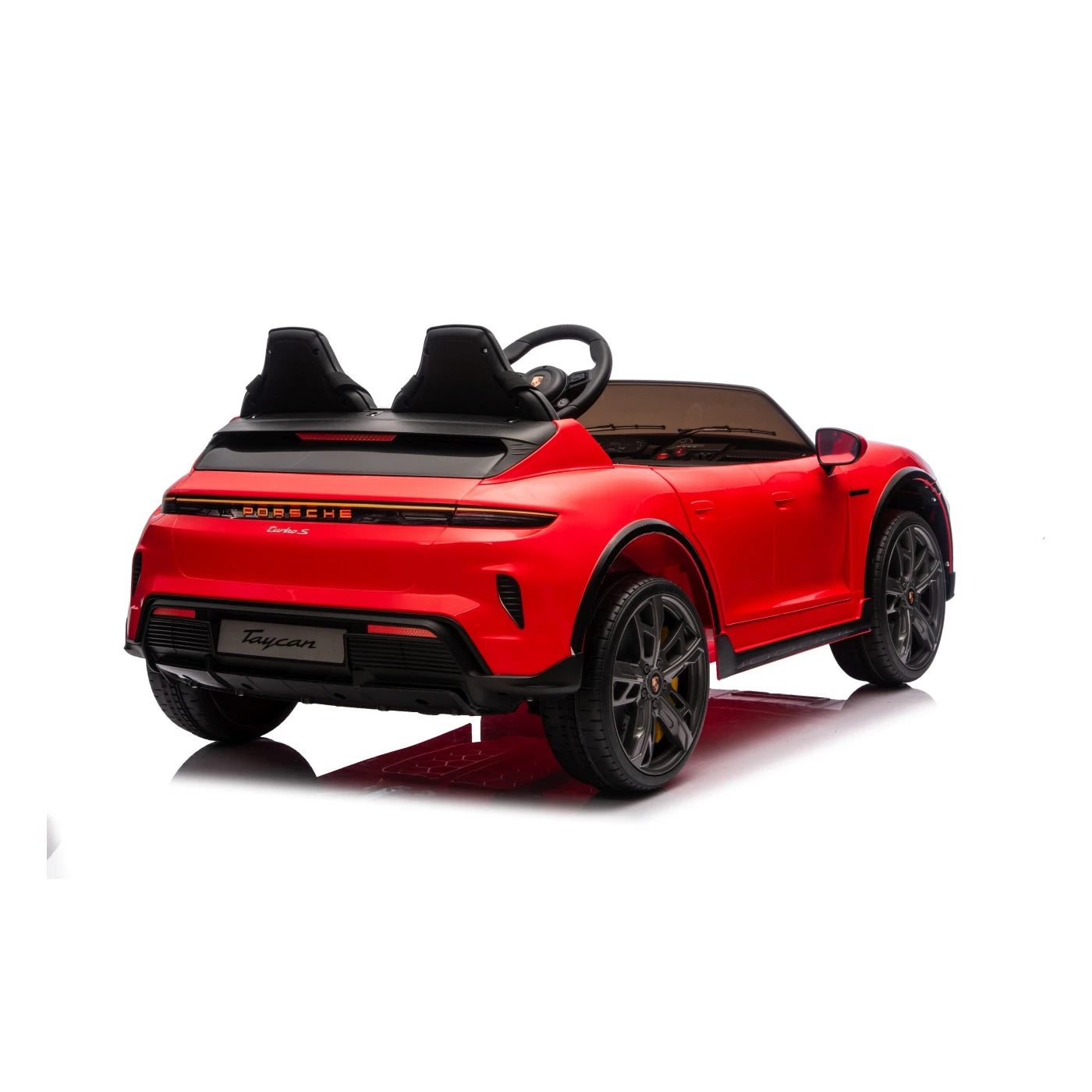 PORSCHE TAYCAN TURBO S RED 24v