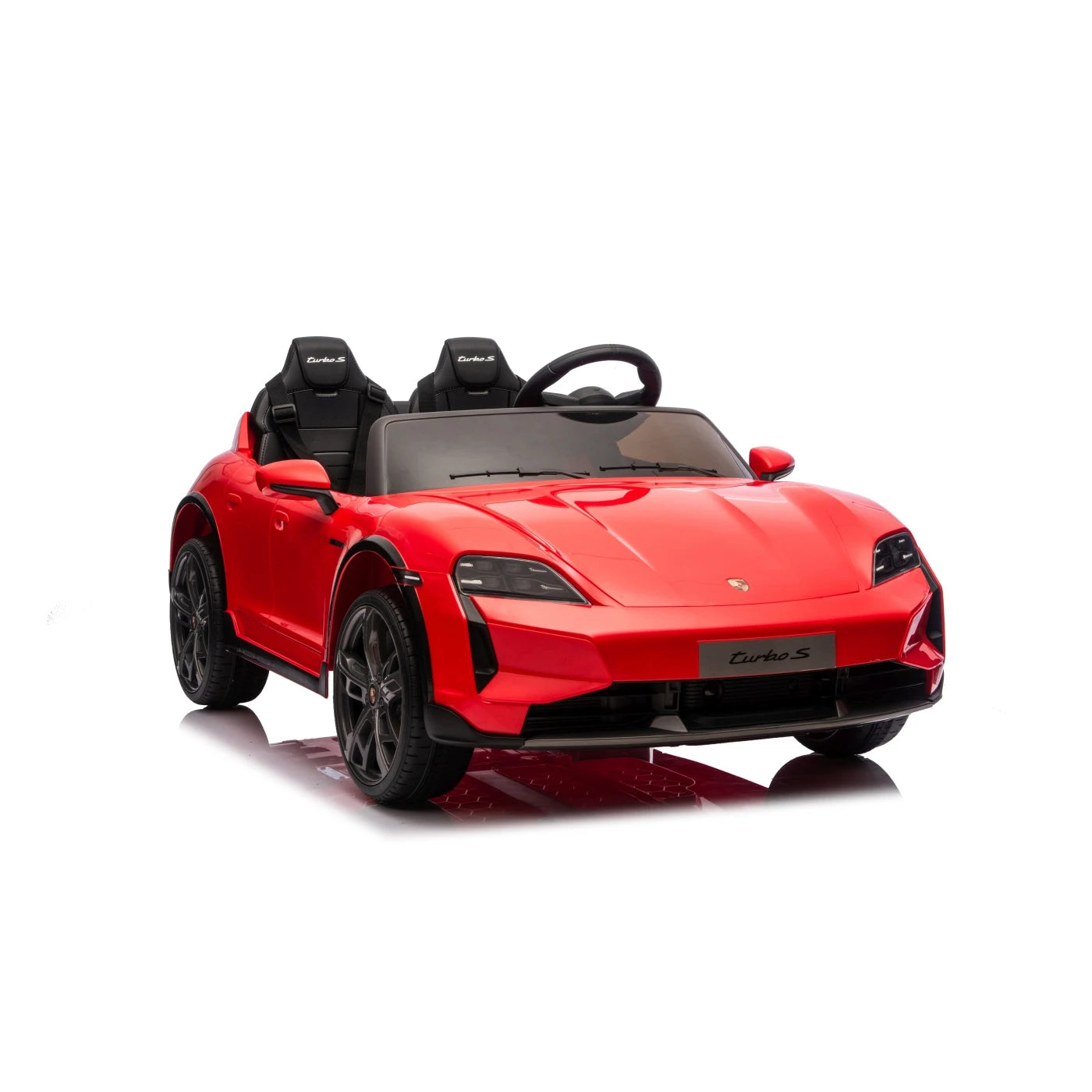 PORSCHE TAYCAN TURBO S RED 24v