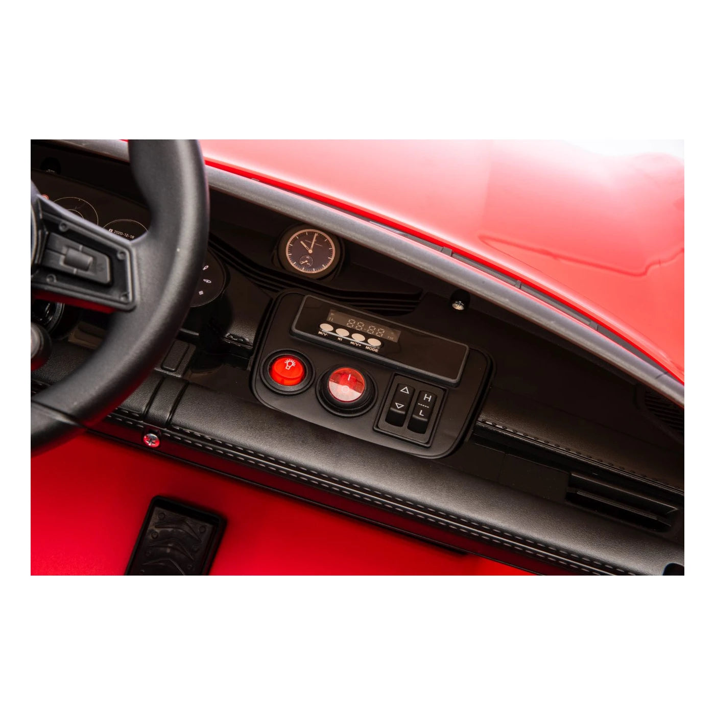 PORSCHE TAYCAN TURBO S RED 24v