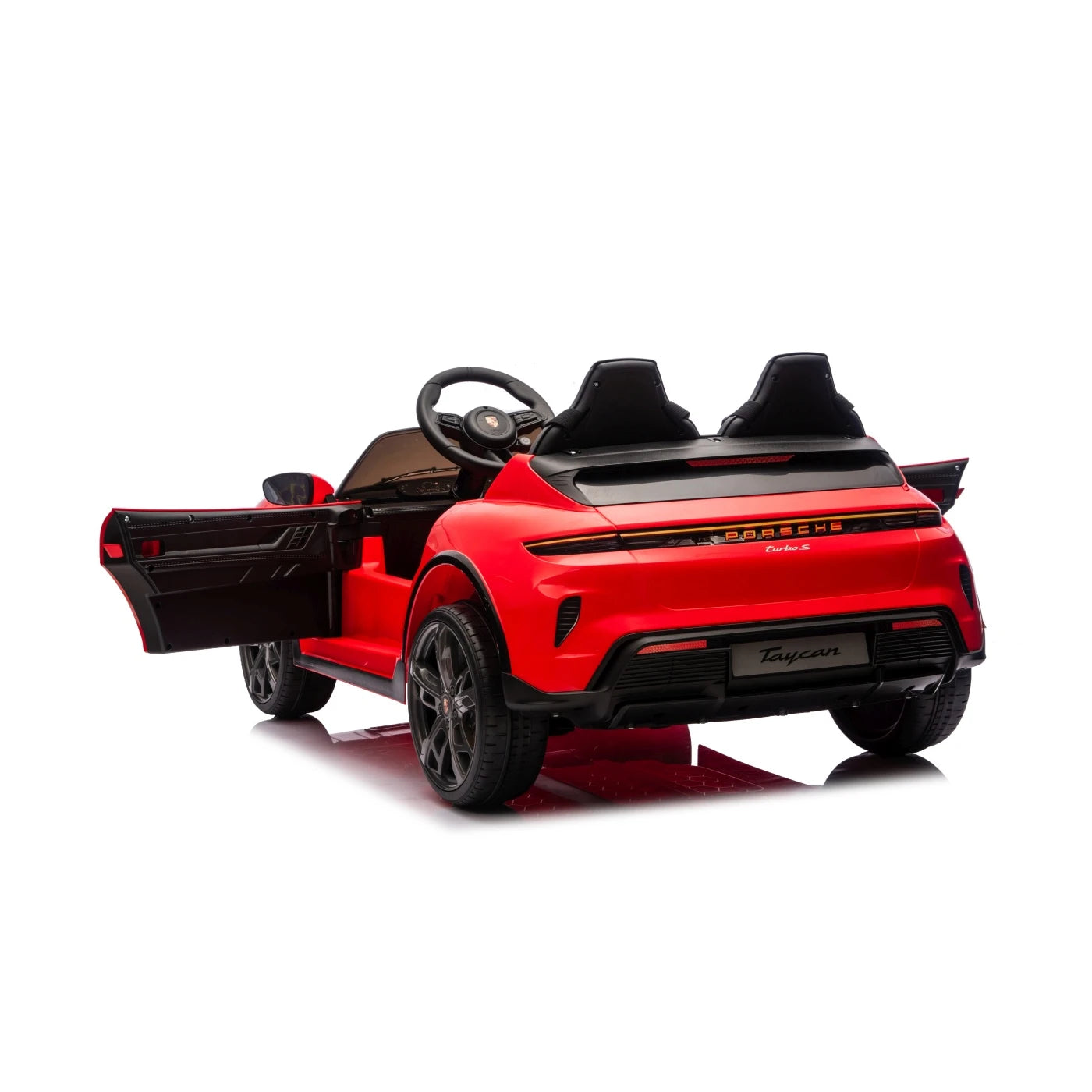 PORSCHE TAYCAN TURBO S RED 24v