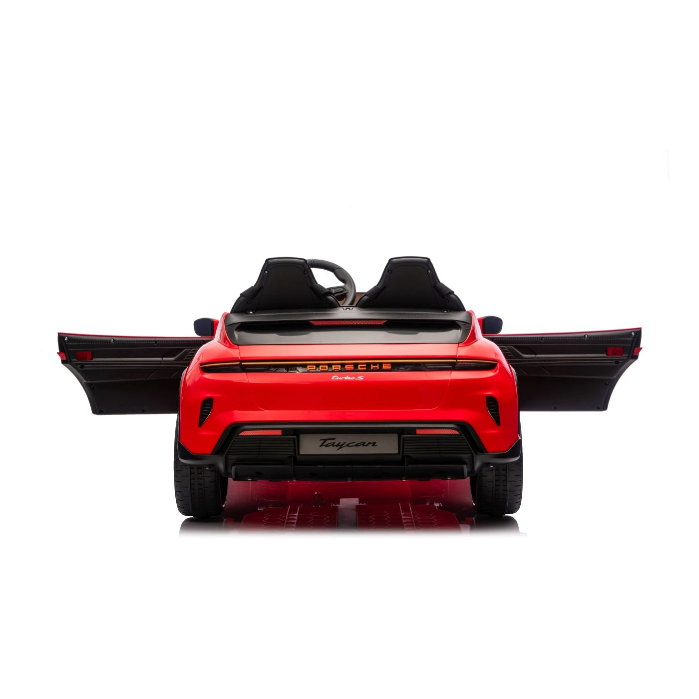 PORSCHE TAYCAN TURBO S RED 24v