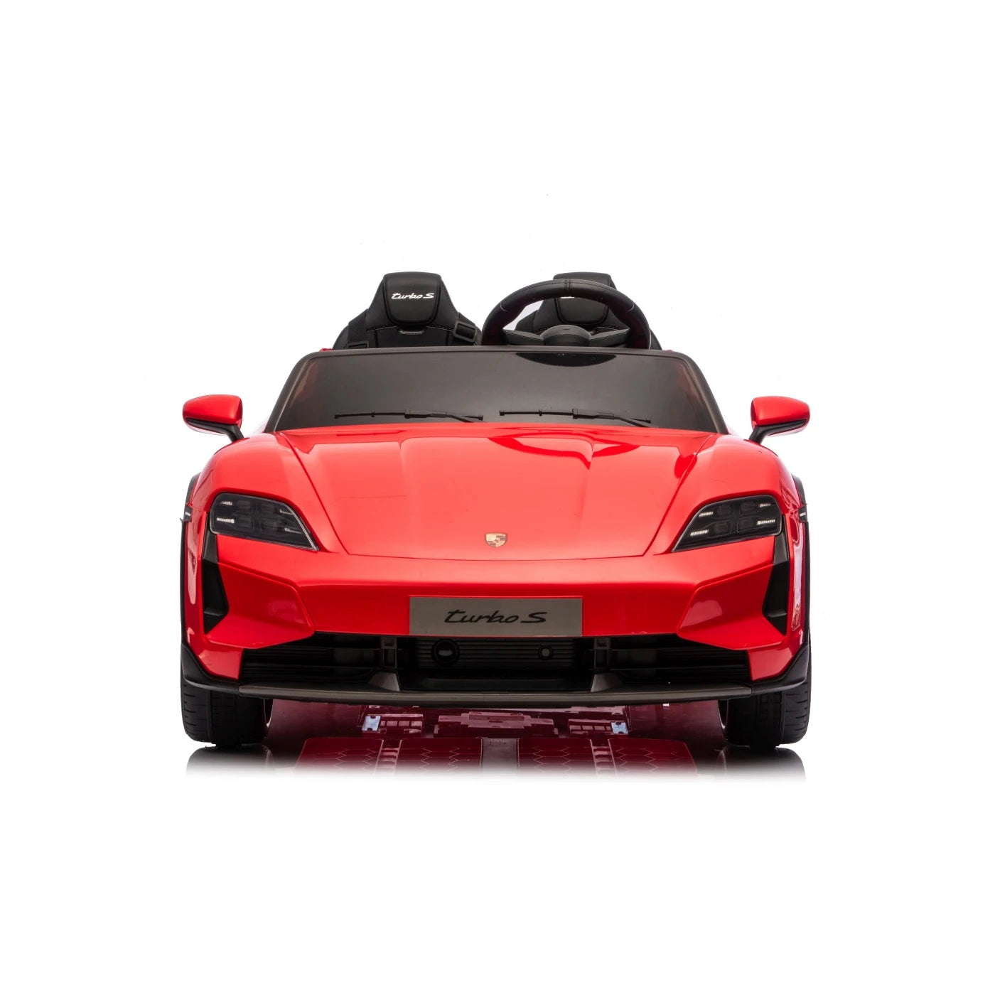 PORSCHE TAYCAN TURBO S RED 24v