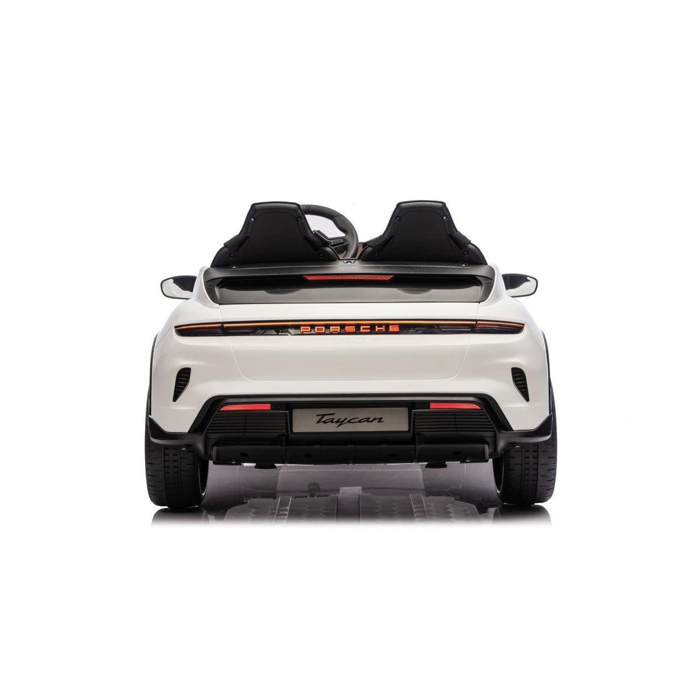PORSCHE TAYCAN TURBO S WHITE 24v