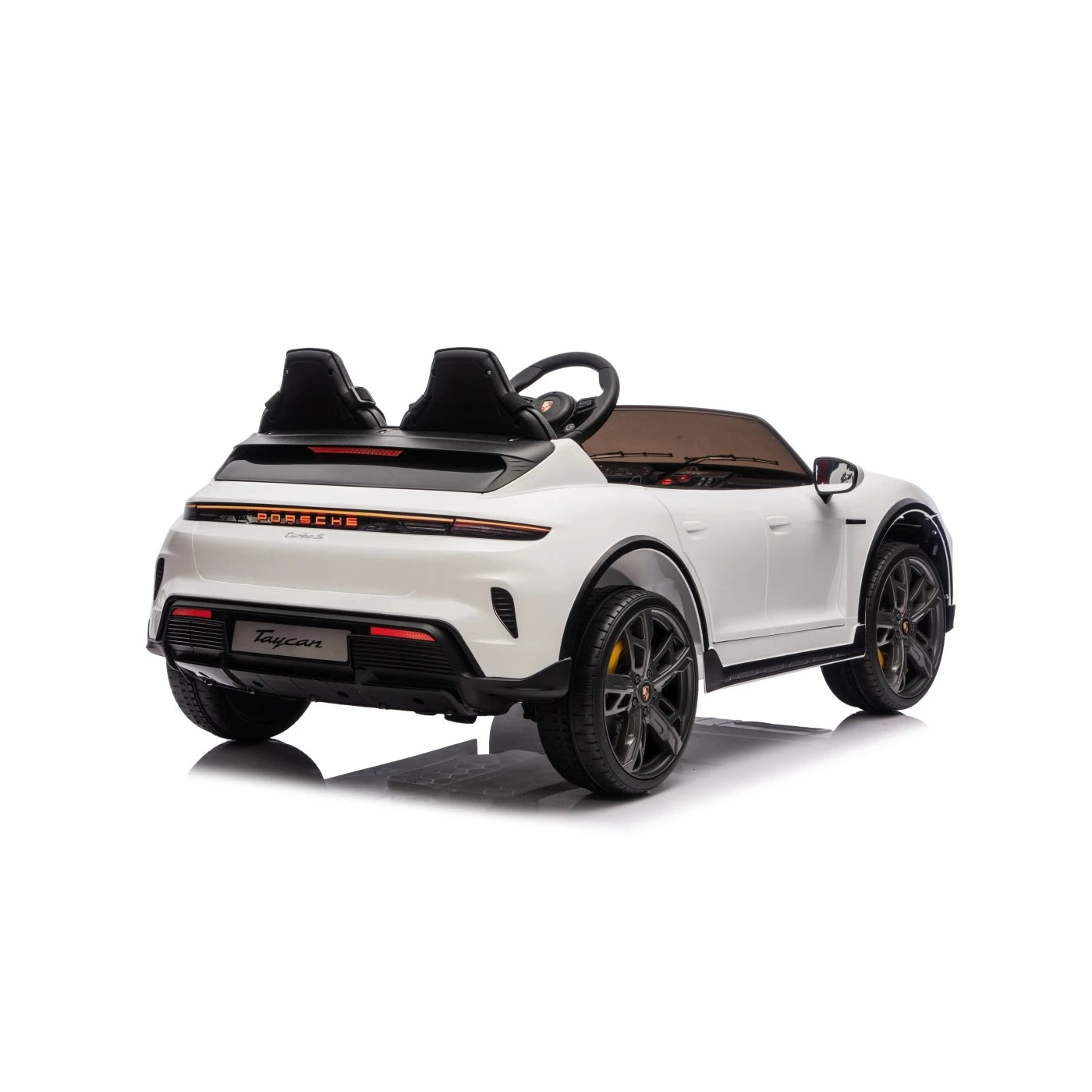 PORSCHE TAYCAN TURBO S WHITE 24v