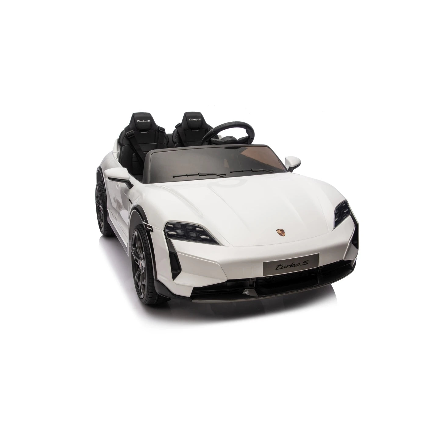 PORSCHE TAYCAN TURBO S WHITE 24v