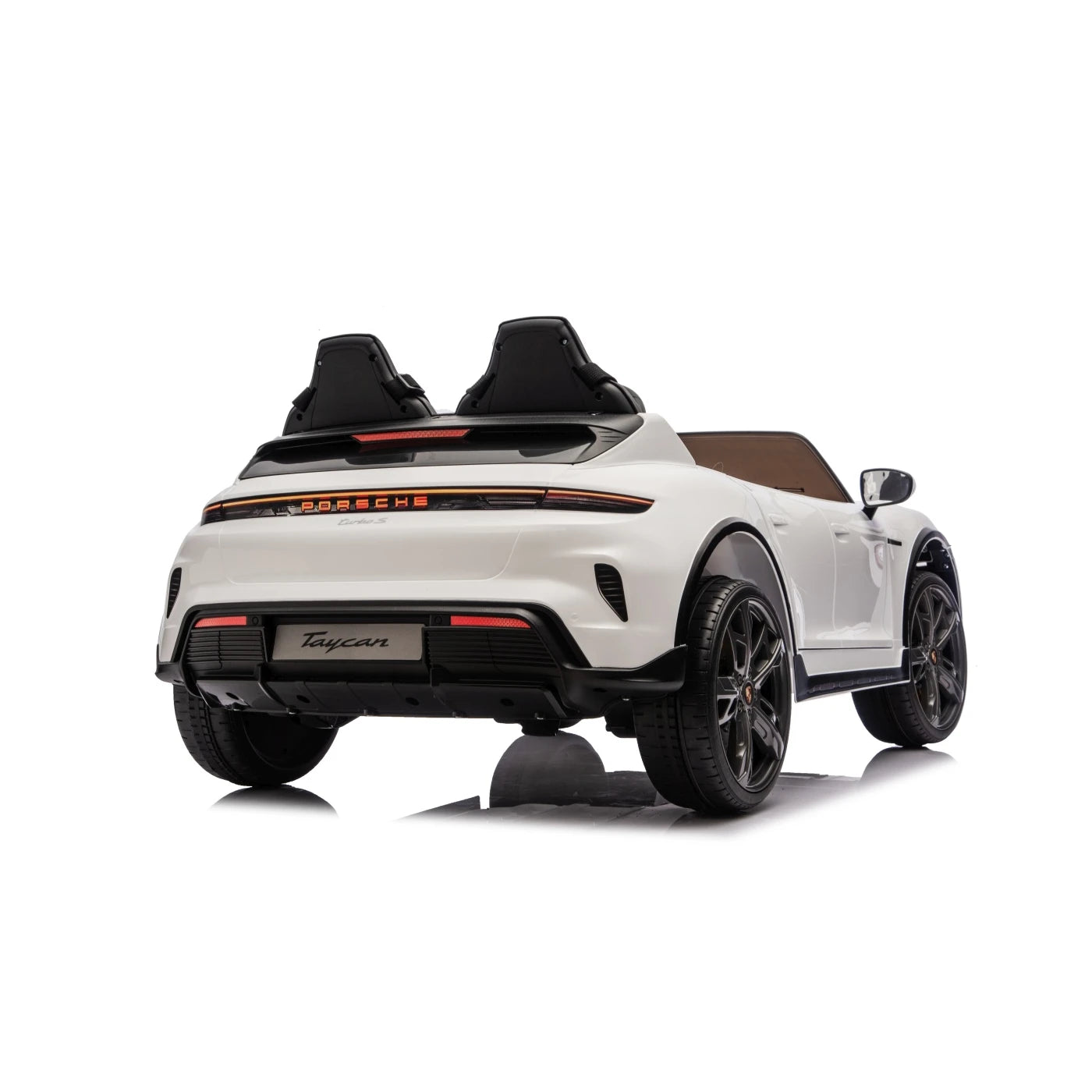 PORSCHE TAYCAN TURBO S WHITE 24v