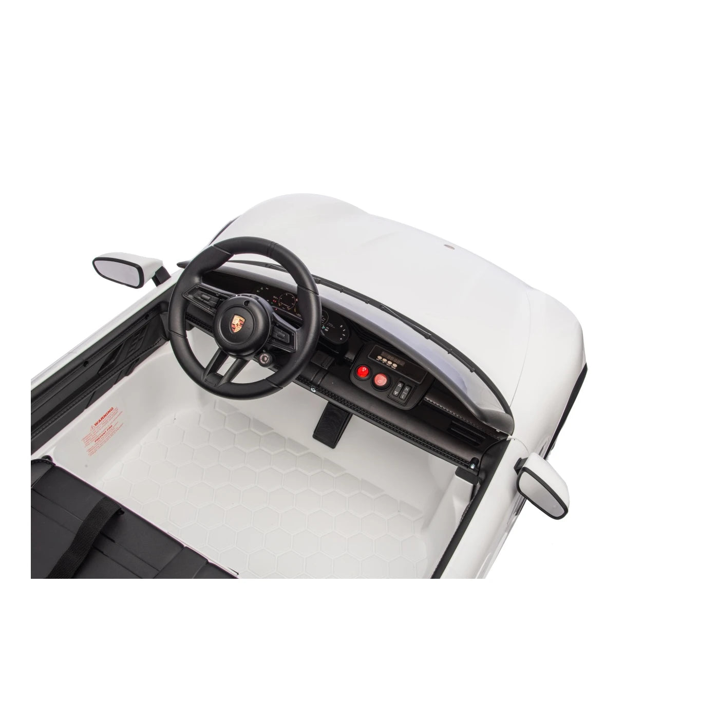 PORSCHE TAYCAN TURBO S WHITE 24v