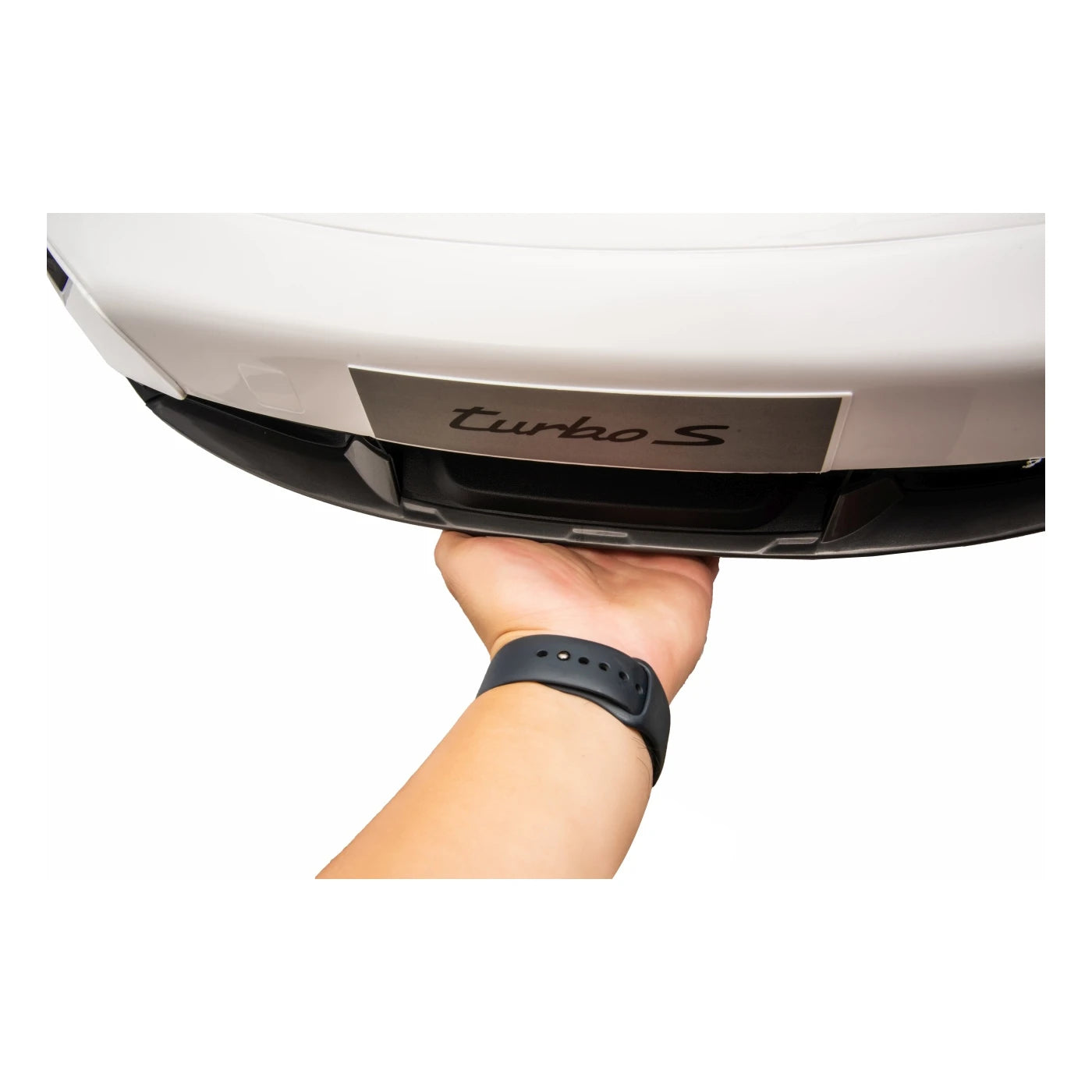 PORSCHE TAYCAN TURBO S WHITE 24v