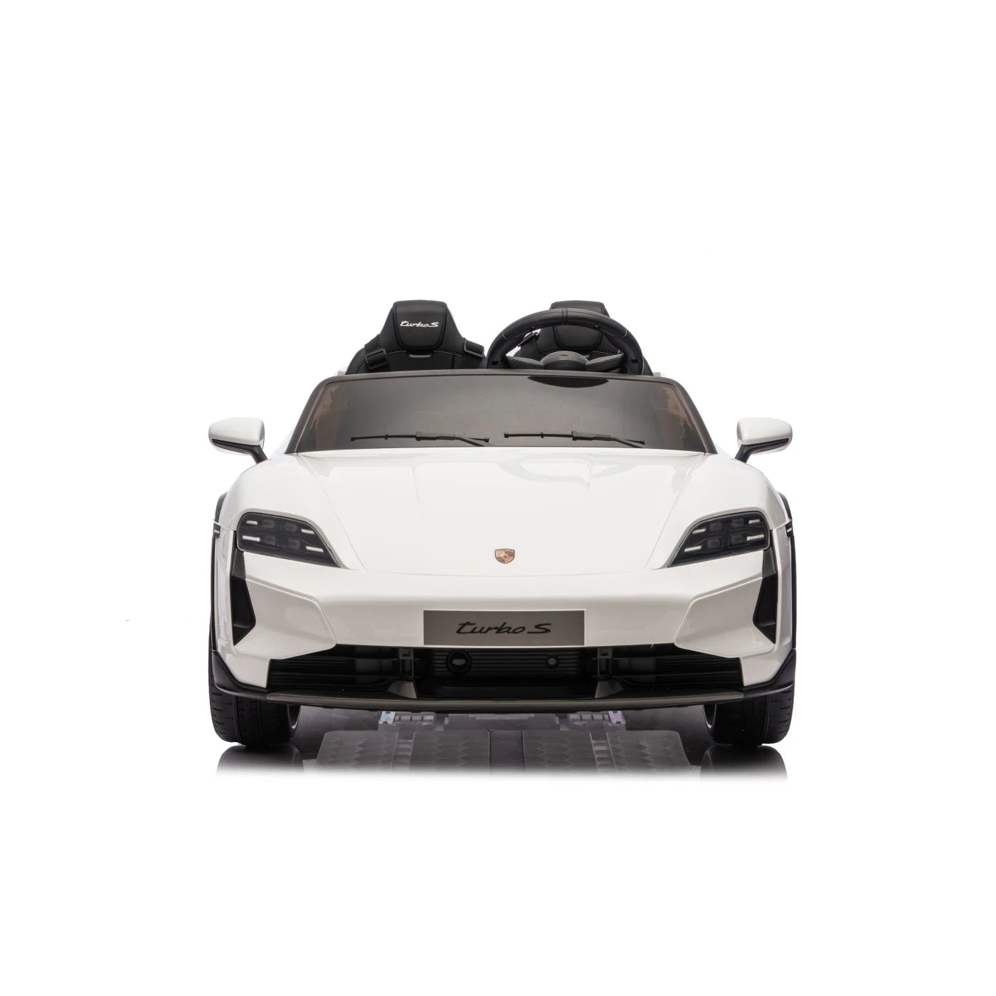 PORSCHE TAYCAN TURBO S WHITE 24v