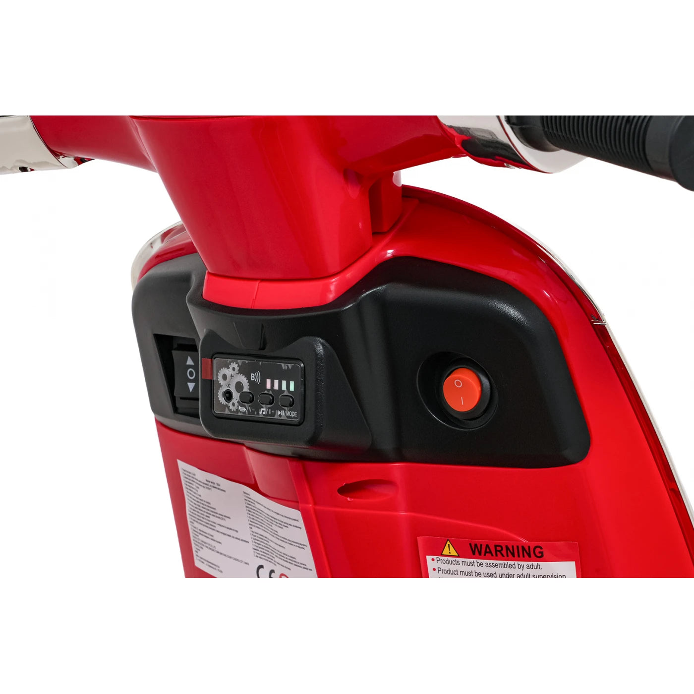 SCOOTER VESPA ROMA RED 12v