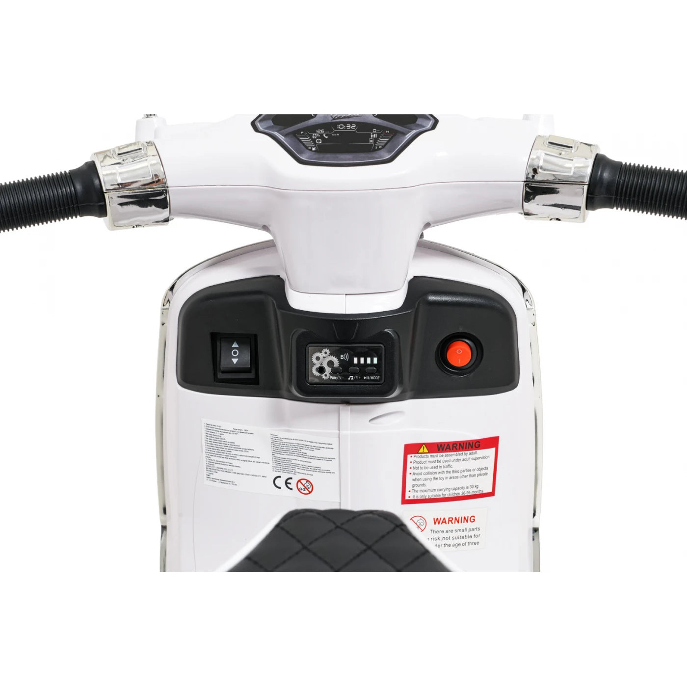 SCOOTER VESPA ROMA WHITE 12v