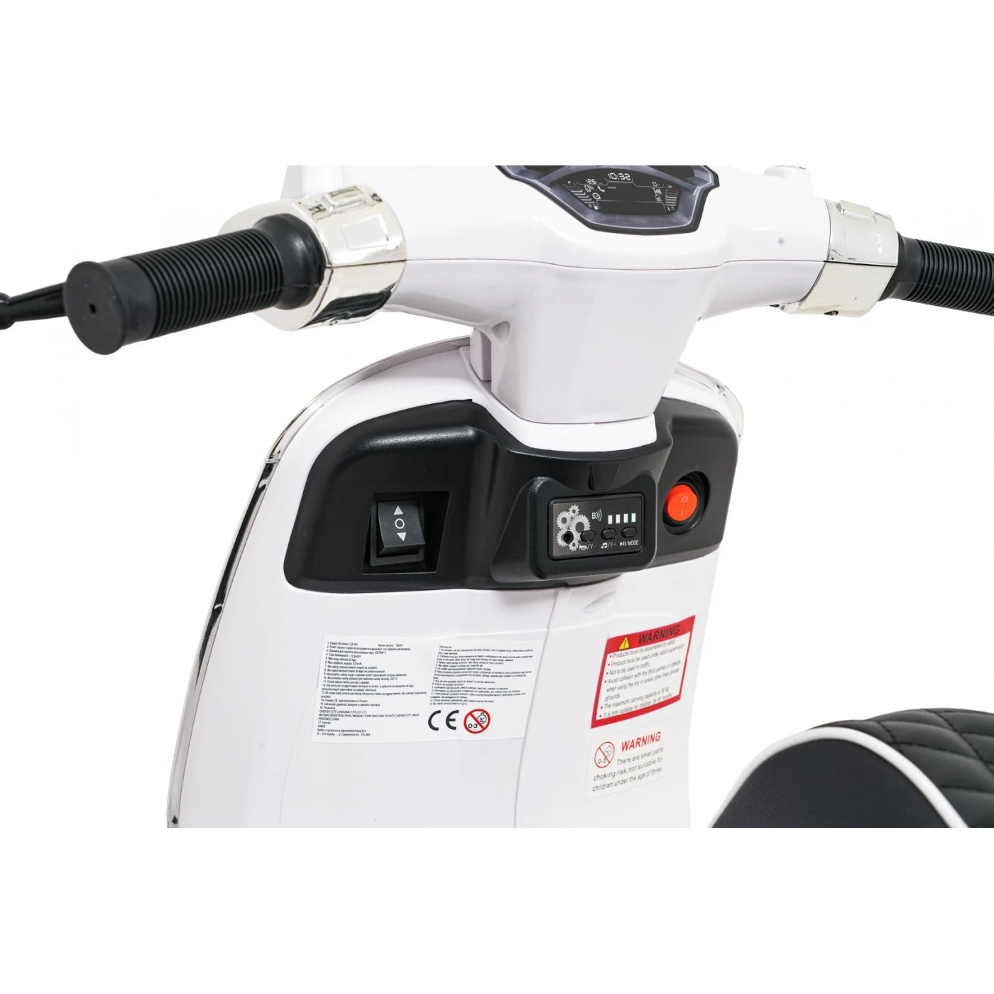 SCOOTER VESPA ROMA WHITE 12v