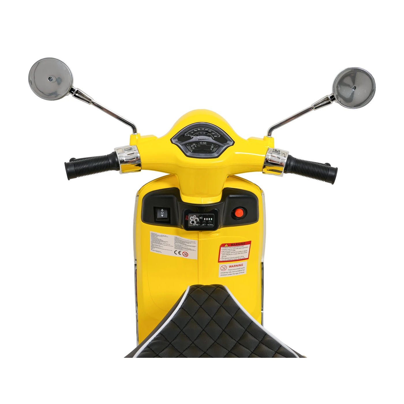 SCOOTER VESPA ROMA YELLOW 12v