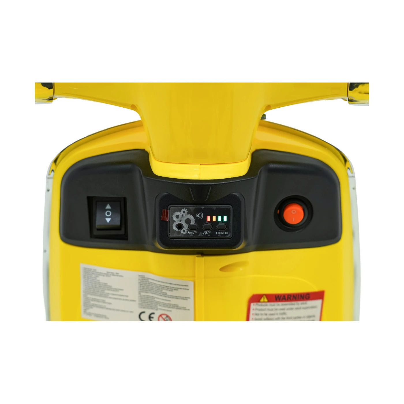 SCOOTER VESPA ROMA YELLOW 12v