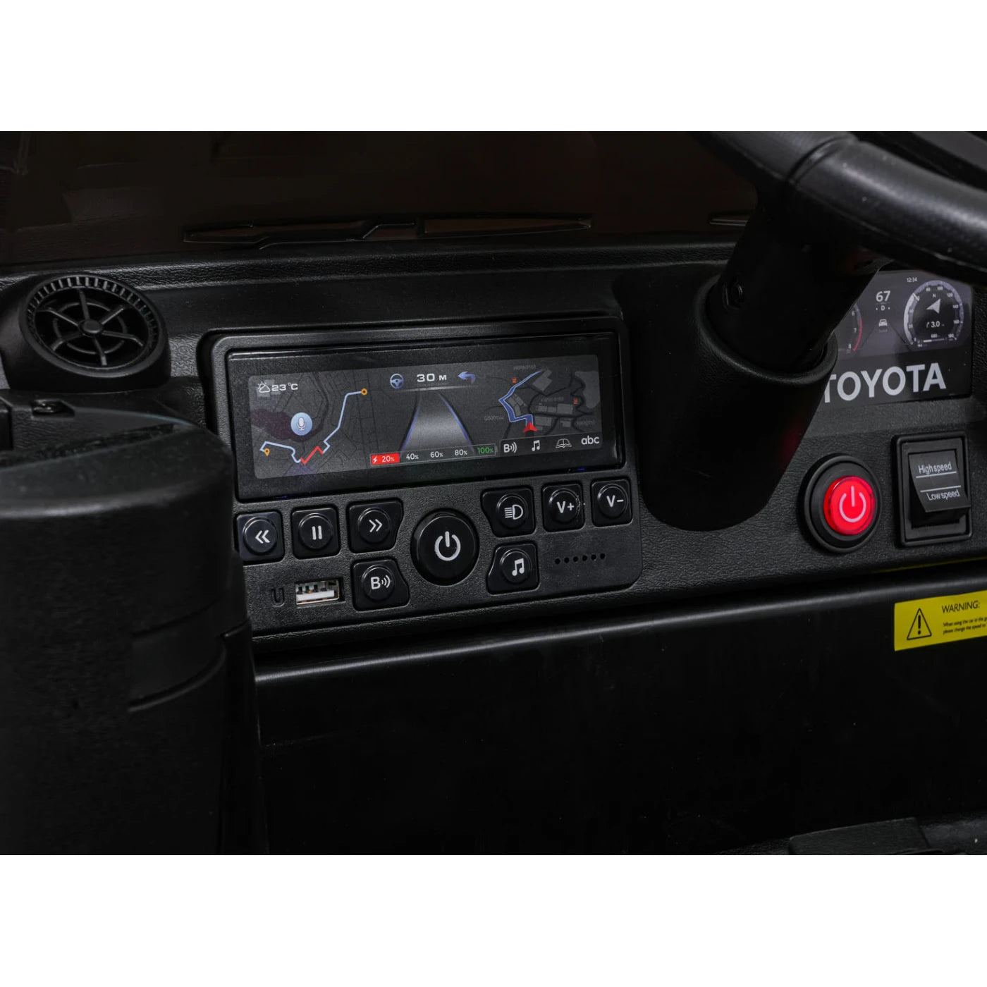 TOYOTA LAND CRUISER PRADO BLACK 12V