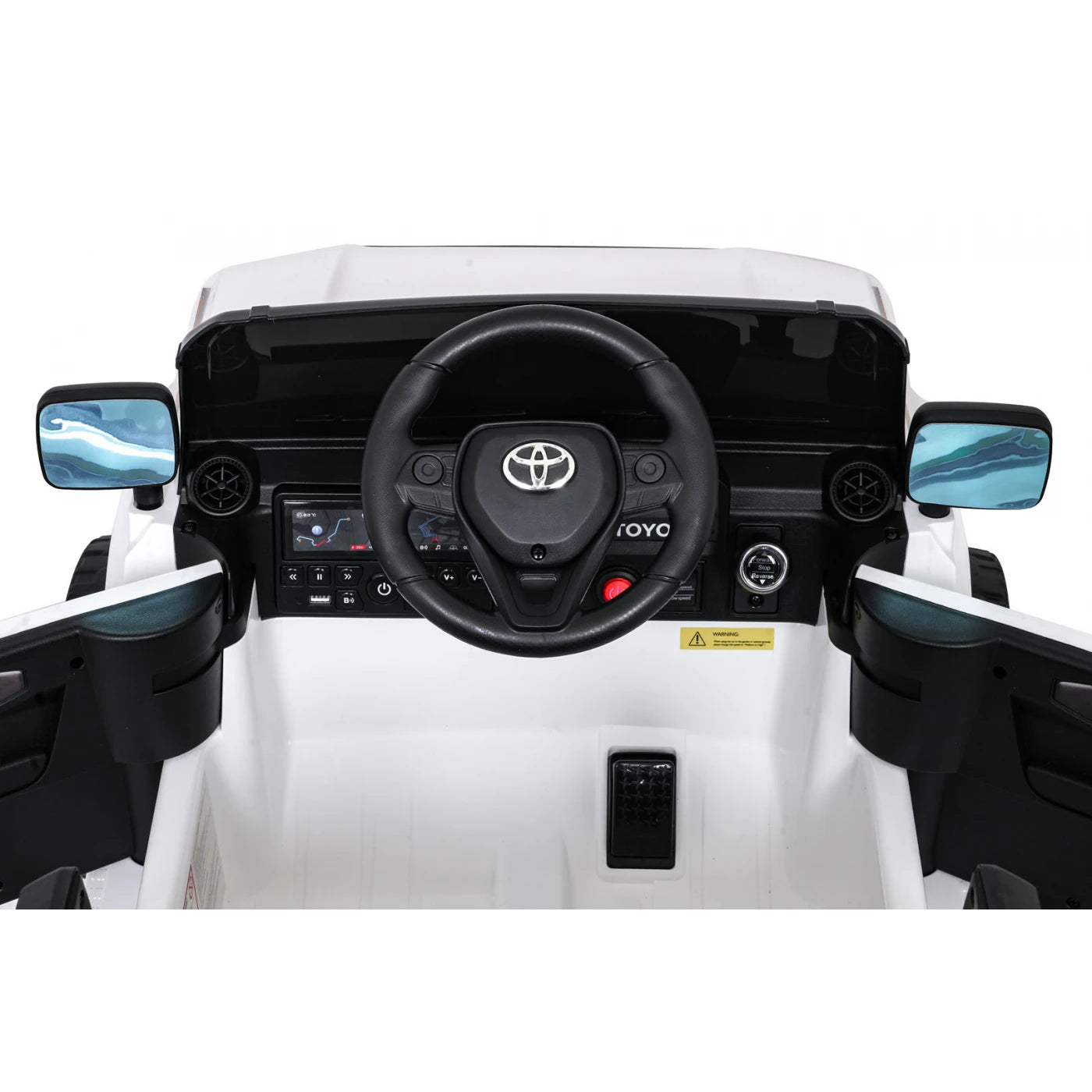 TOYOTA LAND CRUISER PRADO WHITE 12V