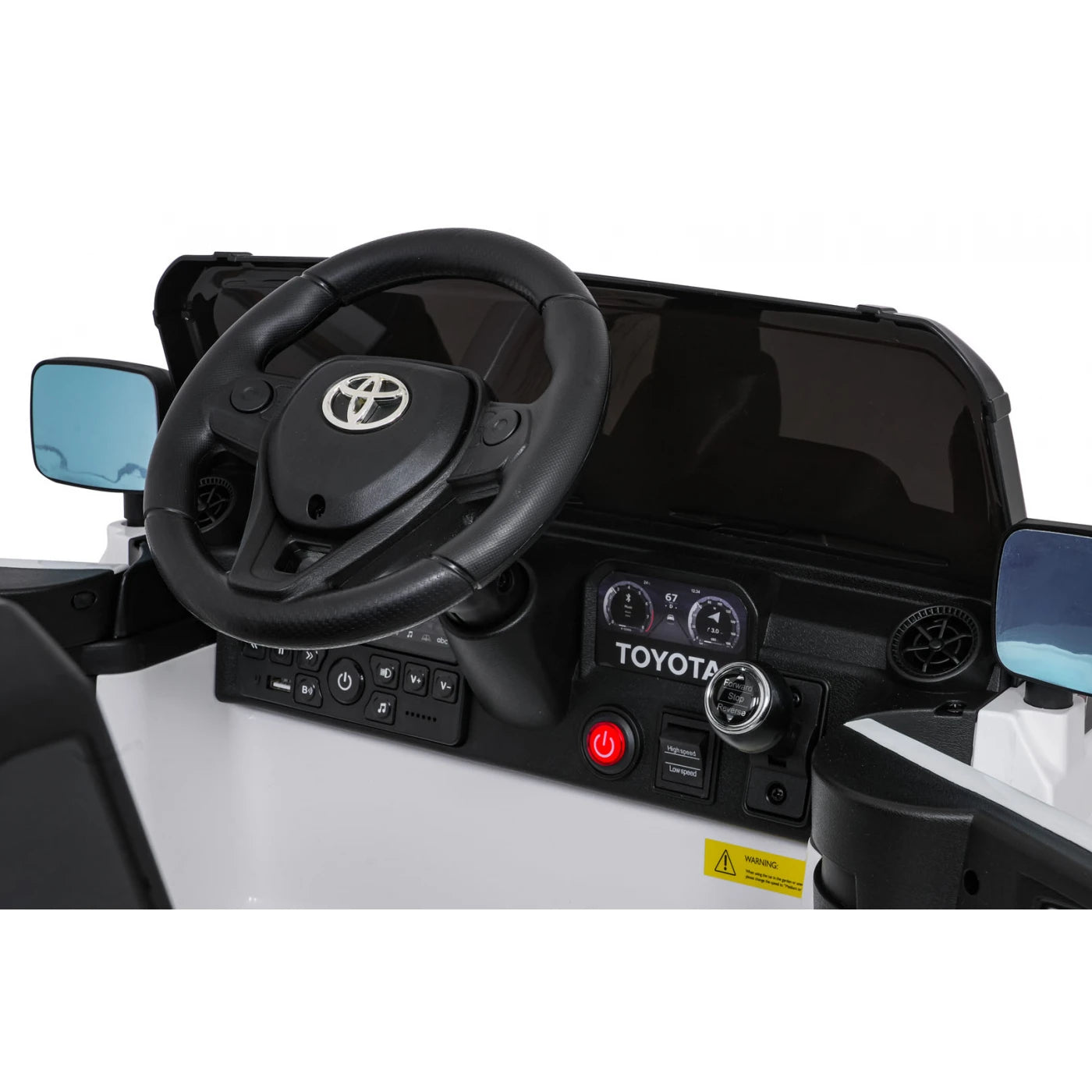 TOYOTA LAND CRUISER PRADO WHITE 12V