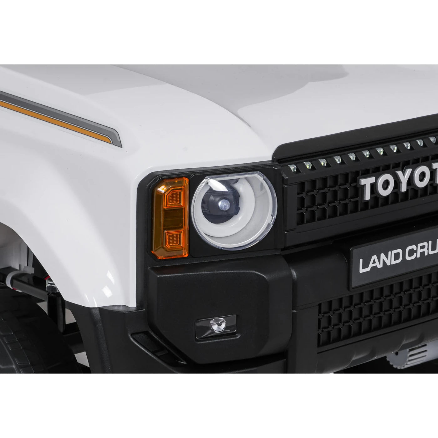 TOYOTA LAND CRUISER PRADO WHITE 12V