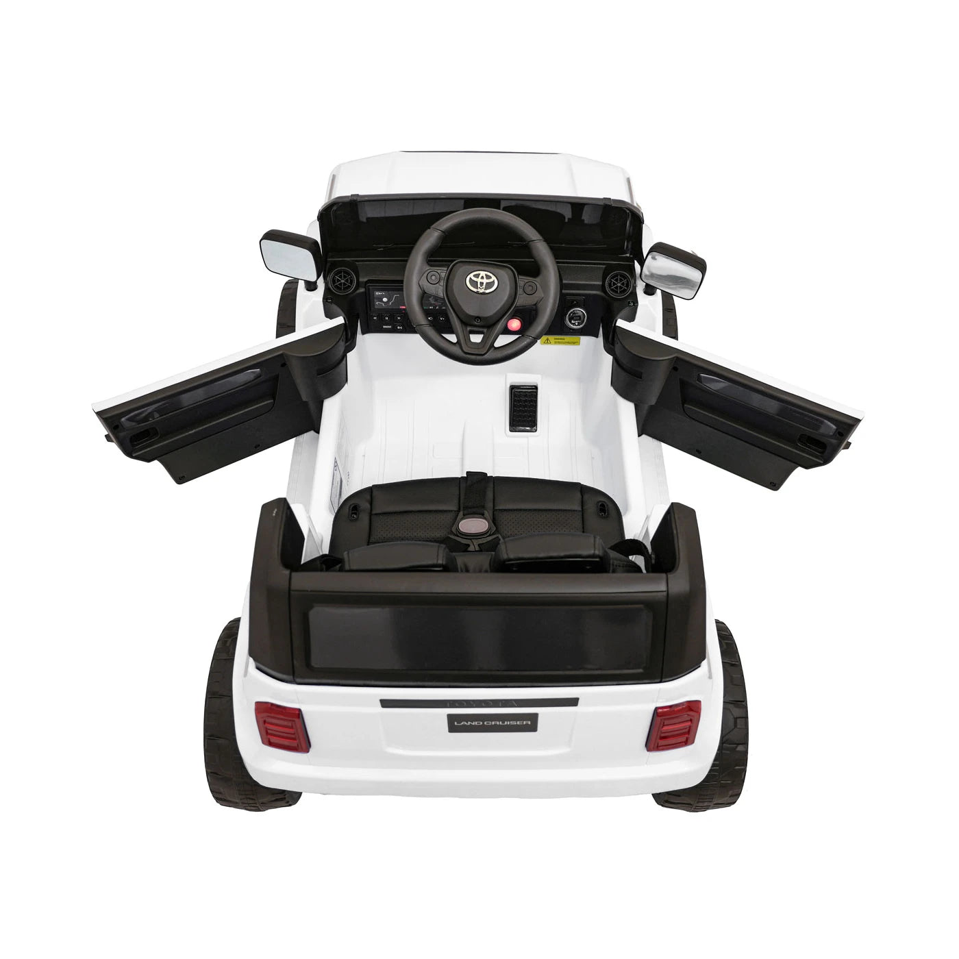 TOYOTA LAND CRUISER PRADO WHITE 12V