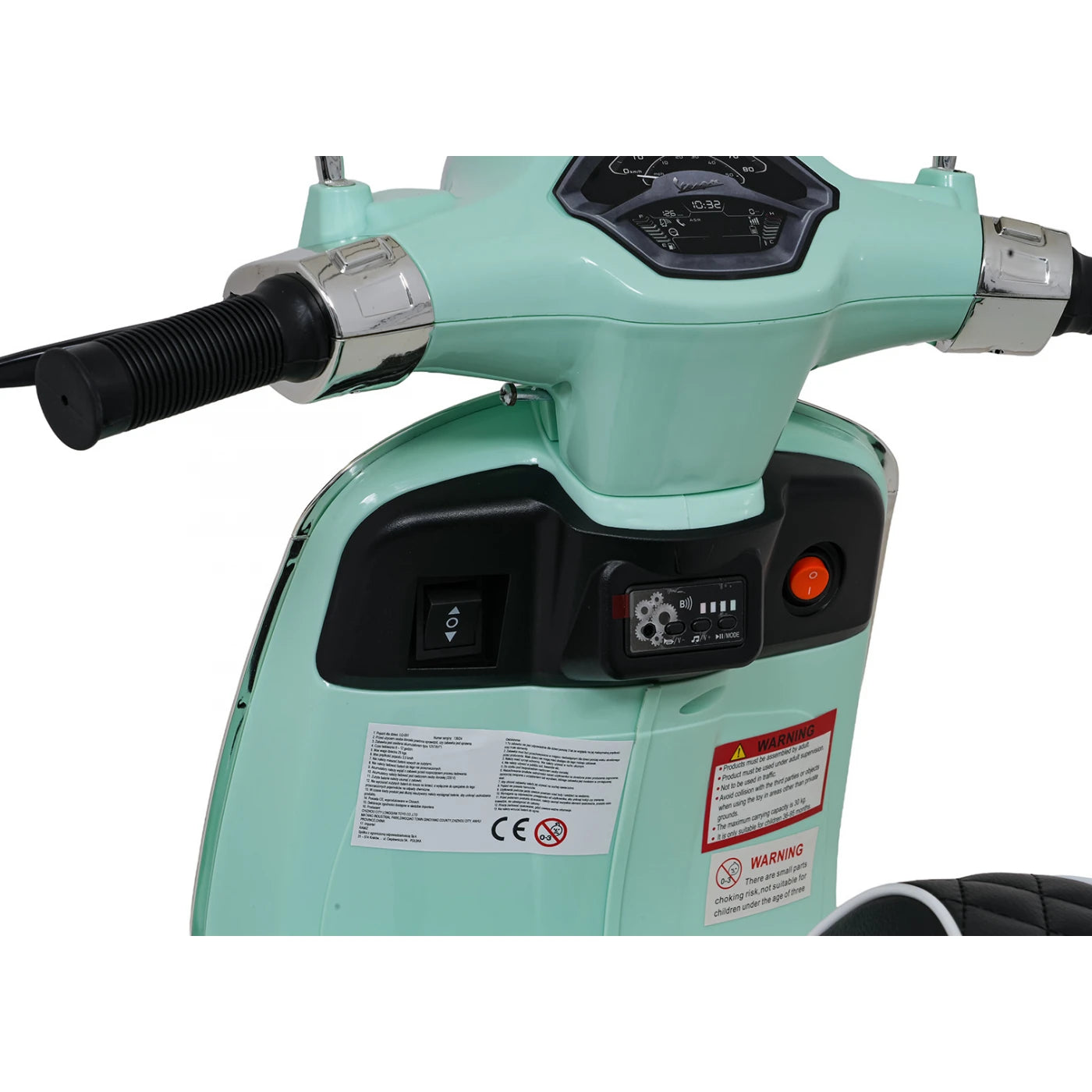 SCOOTER VESPA ROMA GREEN 12v